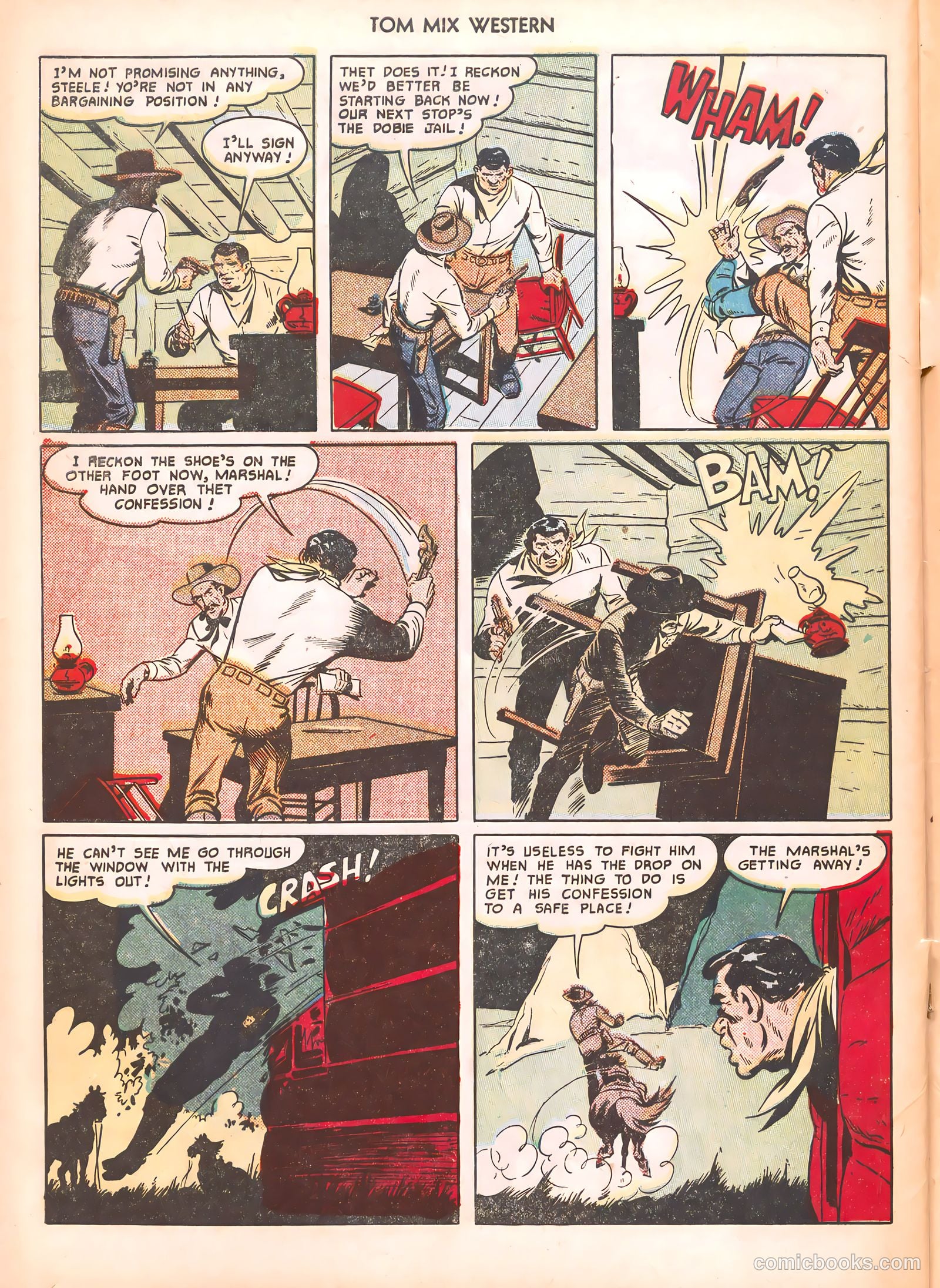 Tom Mix Western #40 (1951) — page 44 of 52