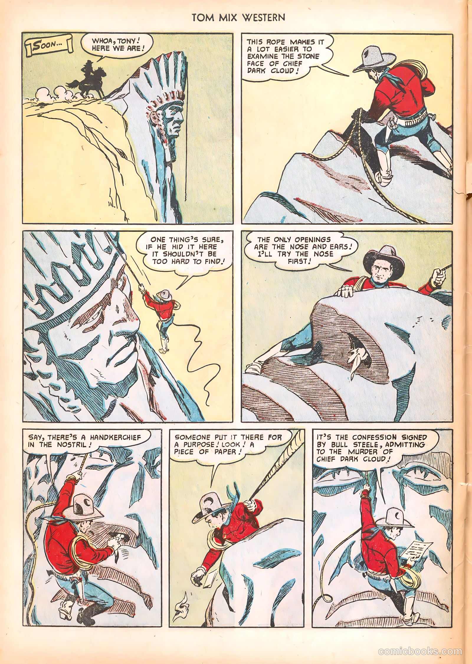 Tom Mix Western #40 (1951) — page 48 of 52