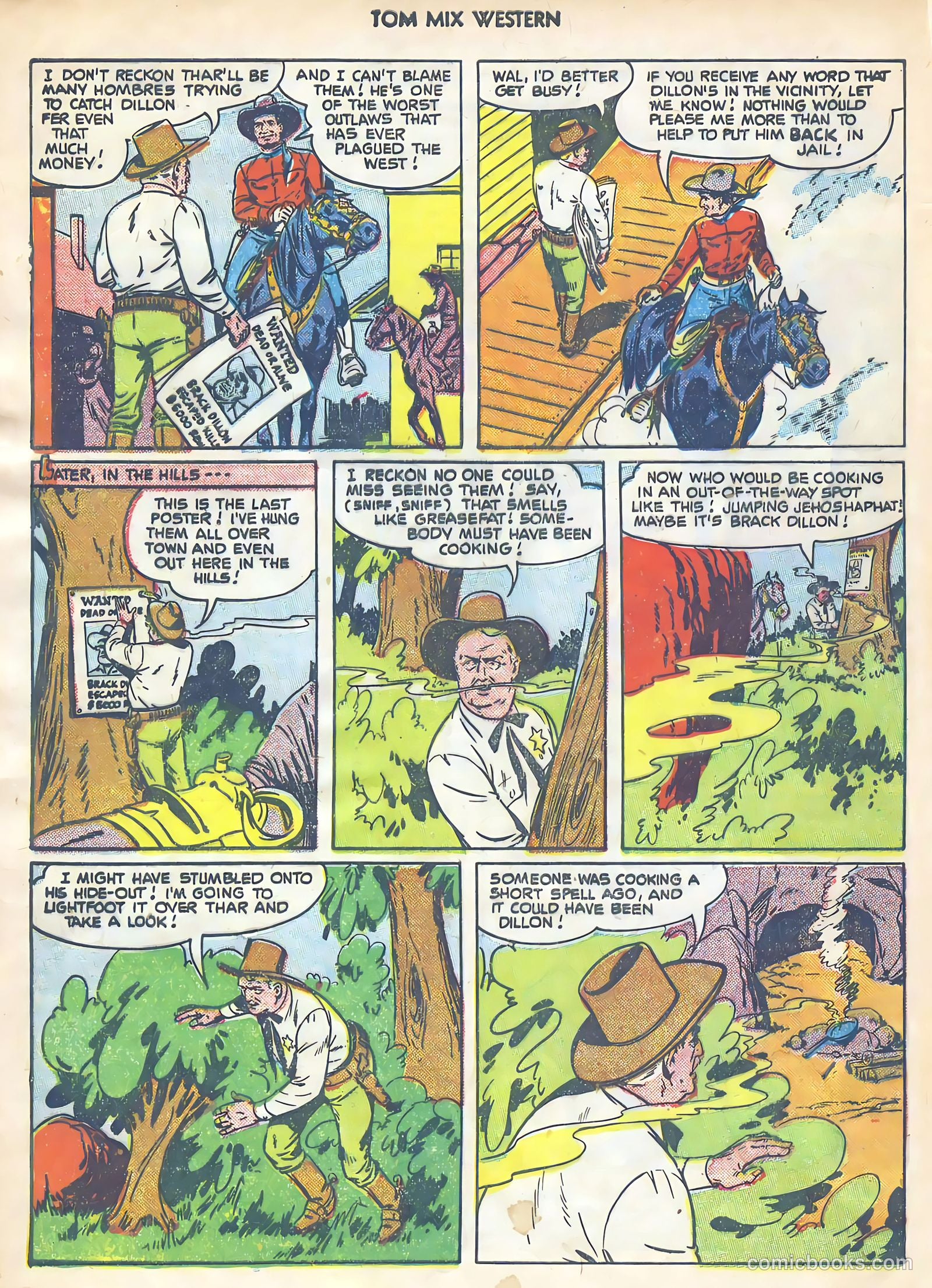 Tom Mix Western #41 (1951) — page 4 of 36