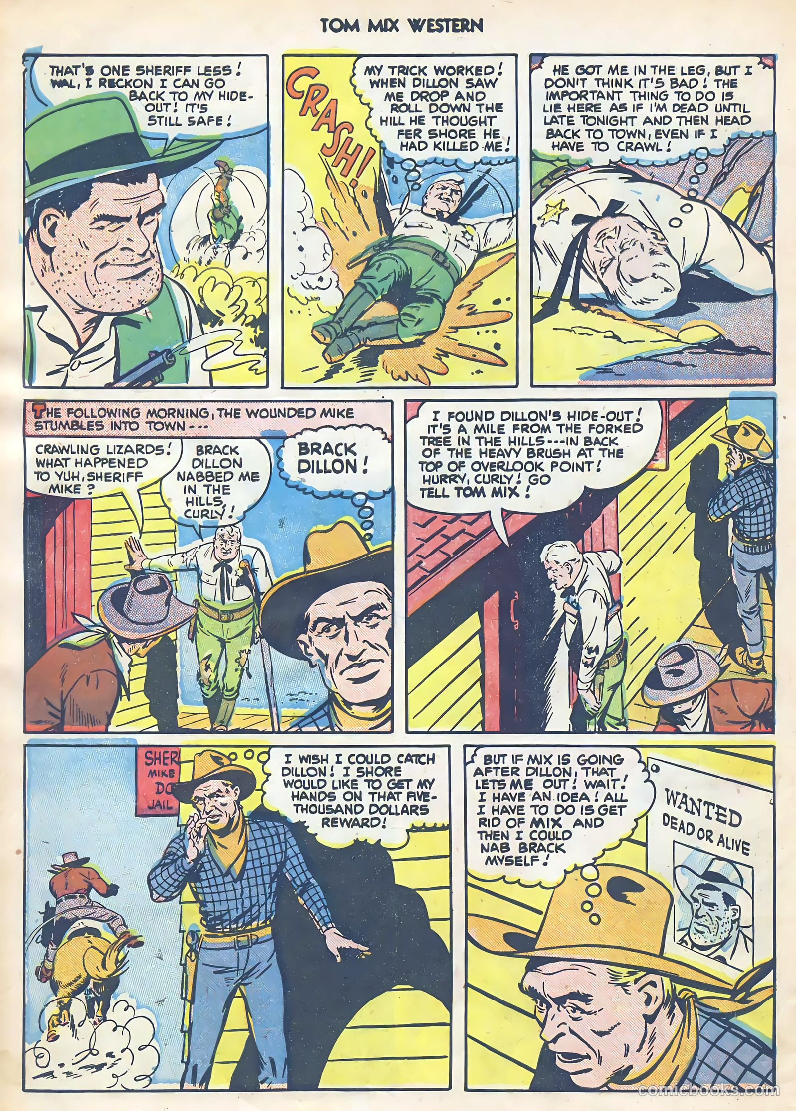 Tom Mix Western #41 (1951) — page 6 of 36