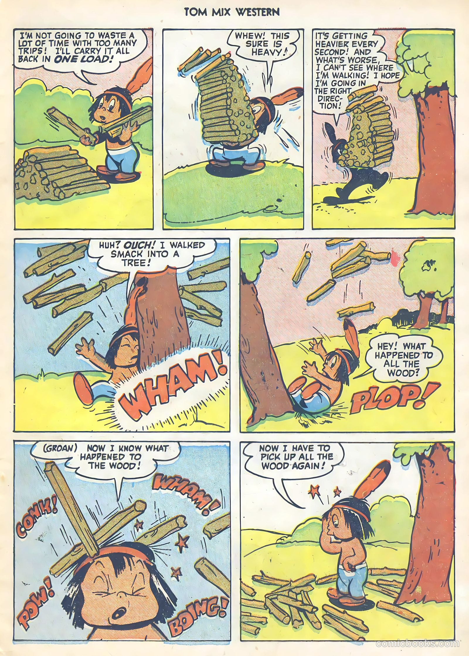 Tom Mix Western #41 (1951) — page 11 of 36