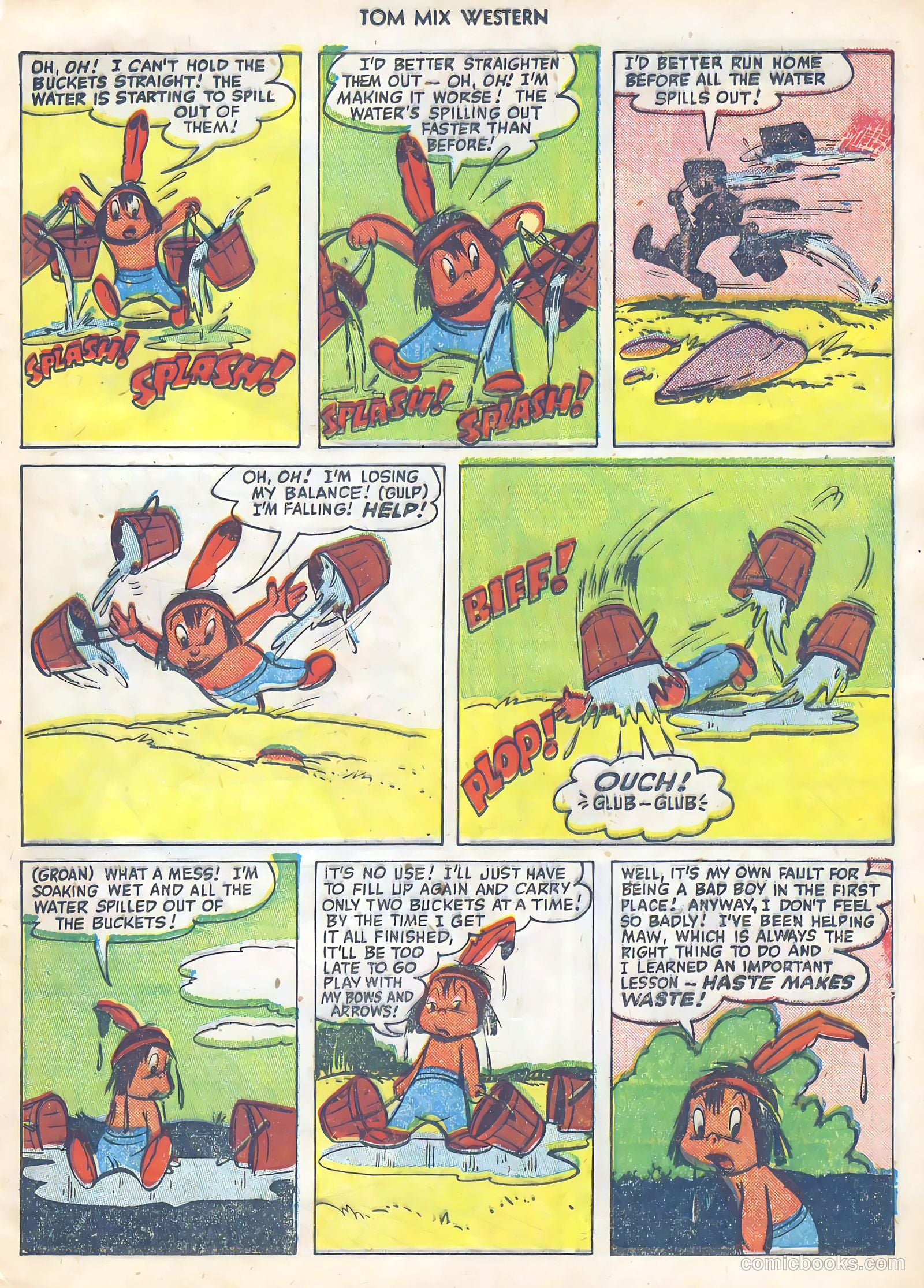 Tom Mix Western #41 (1951) — page 13 of 36