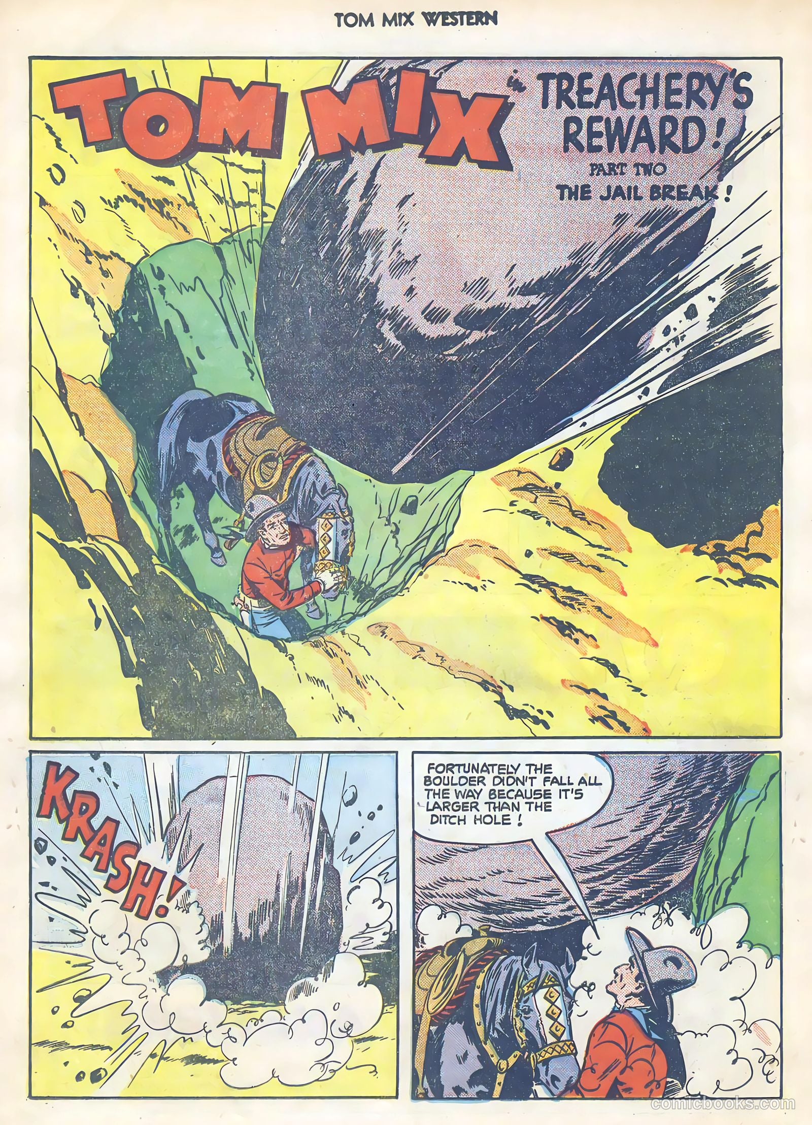 Tom Mix Western #41 (1951) — page 18 of 36