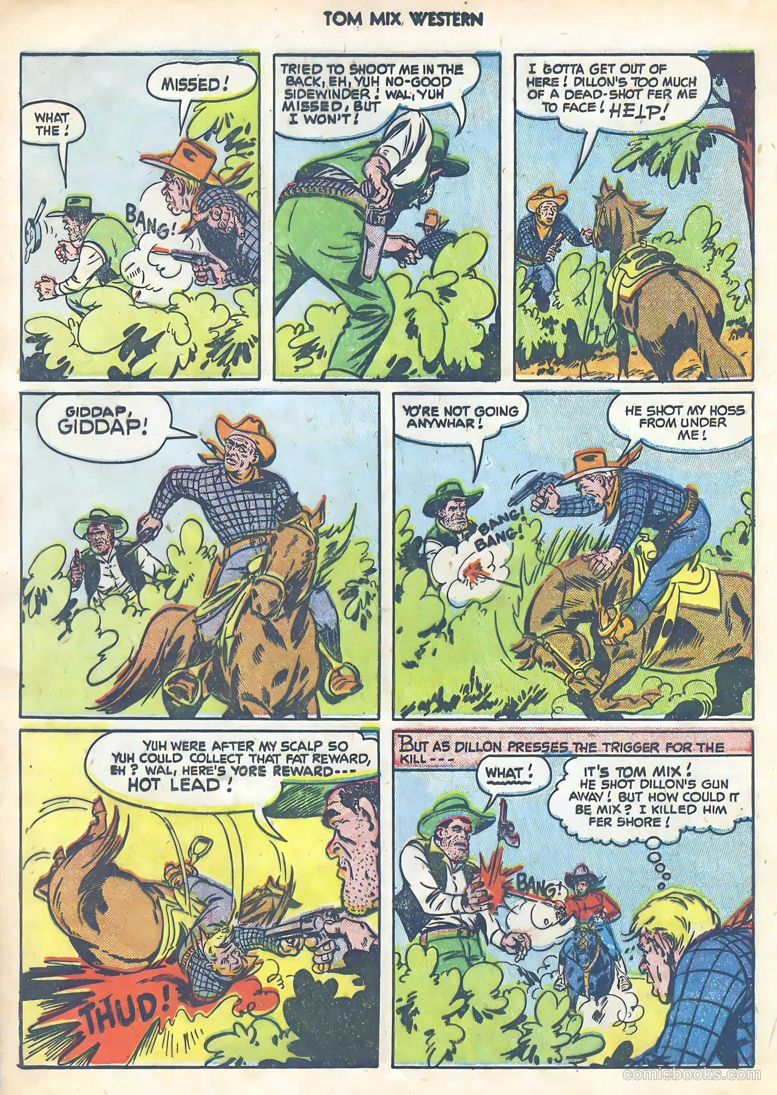 Tom Mix Western #41 (1951) — page 20 of 36