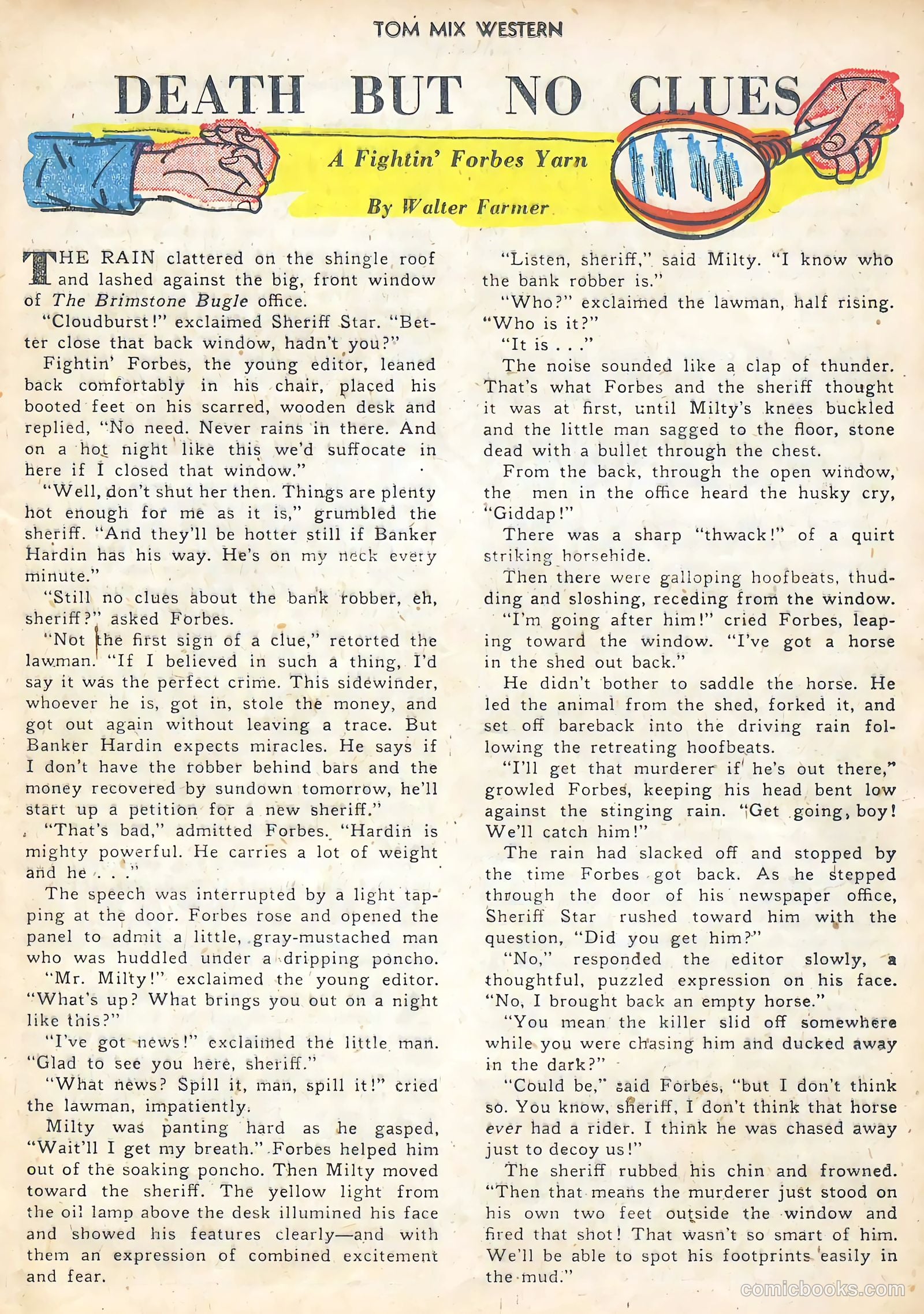 Tom Mix Western #41 (1951) — page 25 of 36