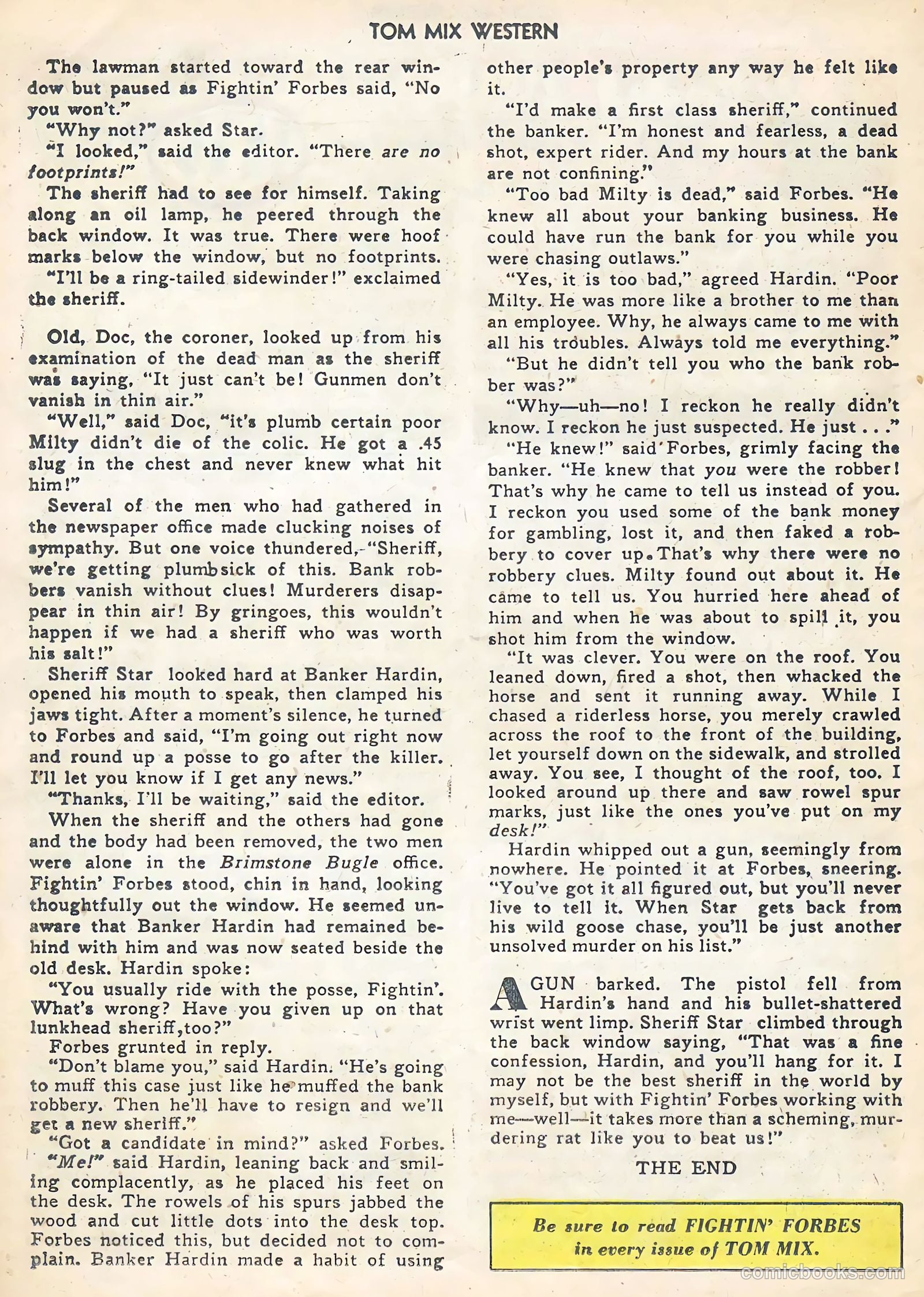 Tom Mix Western #41 (1951) — page 26 of 36