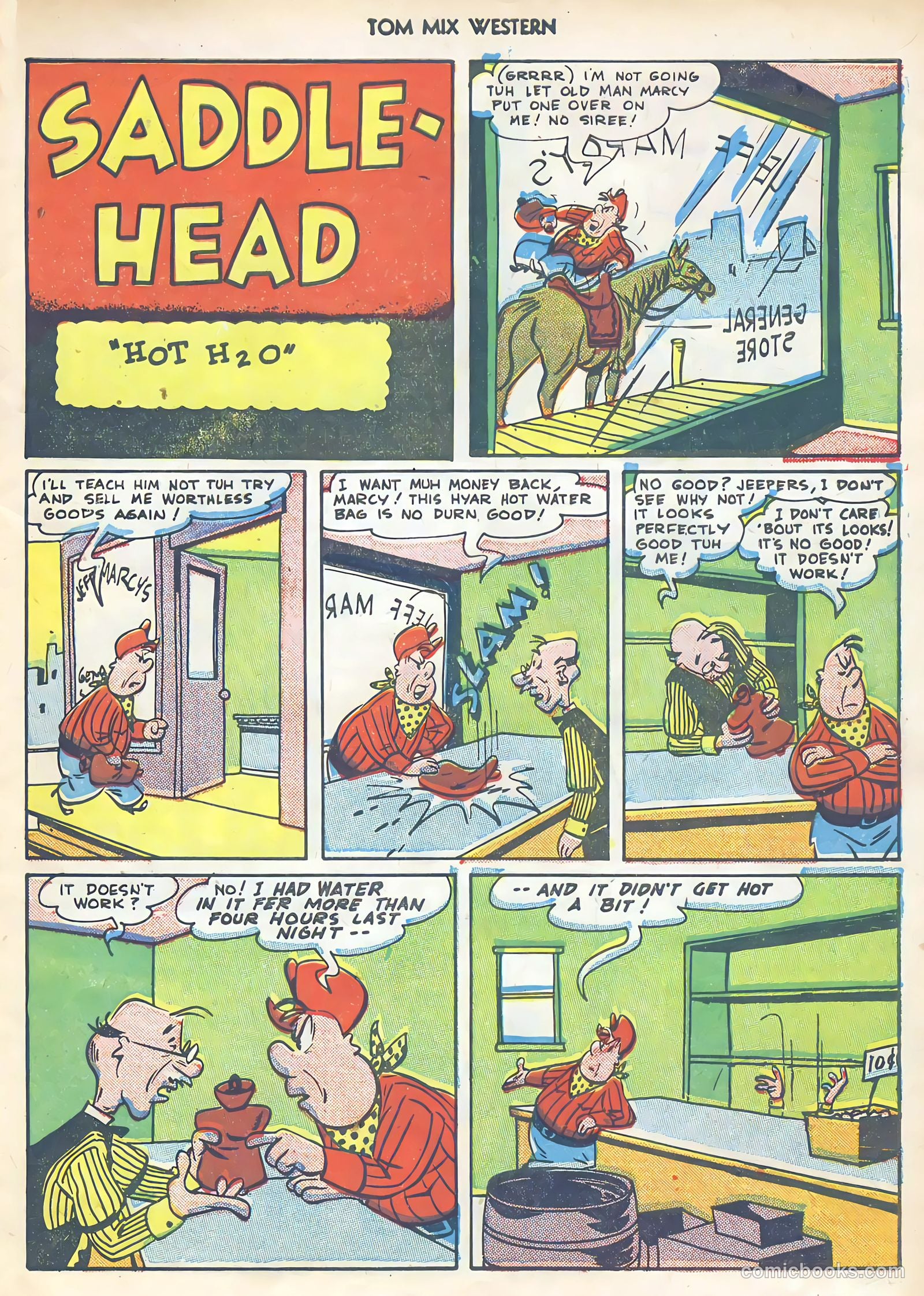 Tom Mix Western #41 (1951) — page 27 of 36