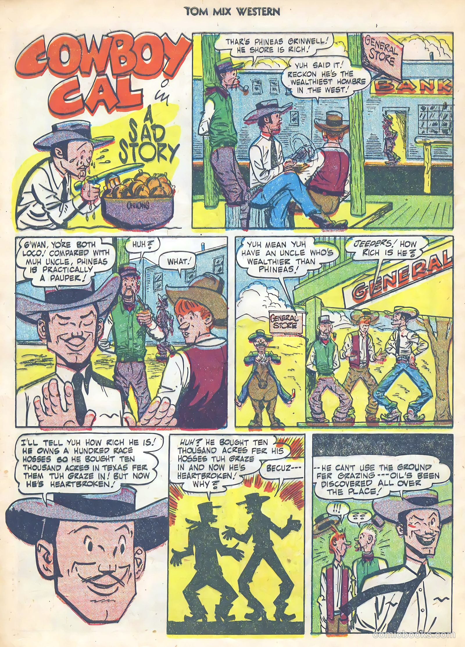 Tom Mix Western #41 (1951) — page 28 of 36
