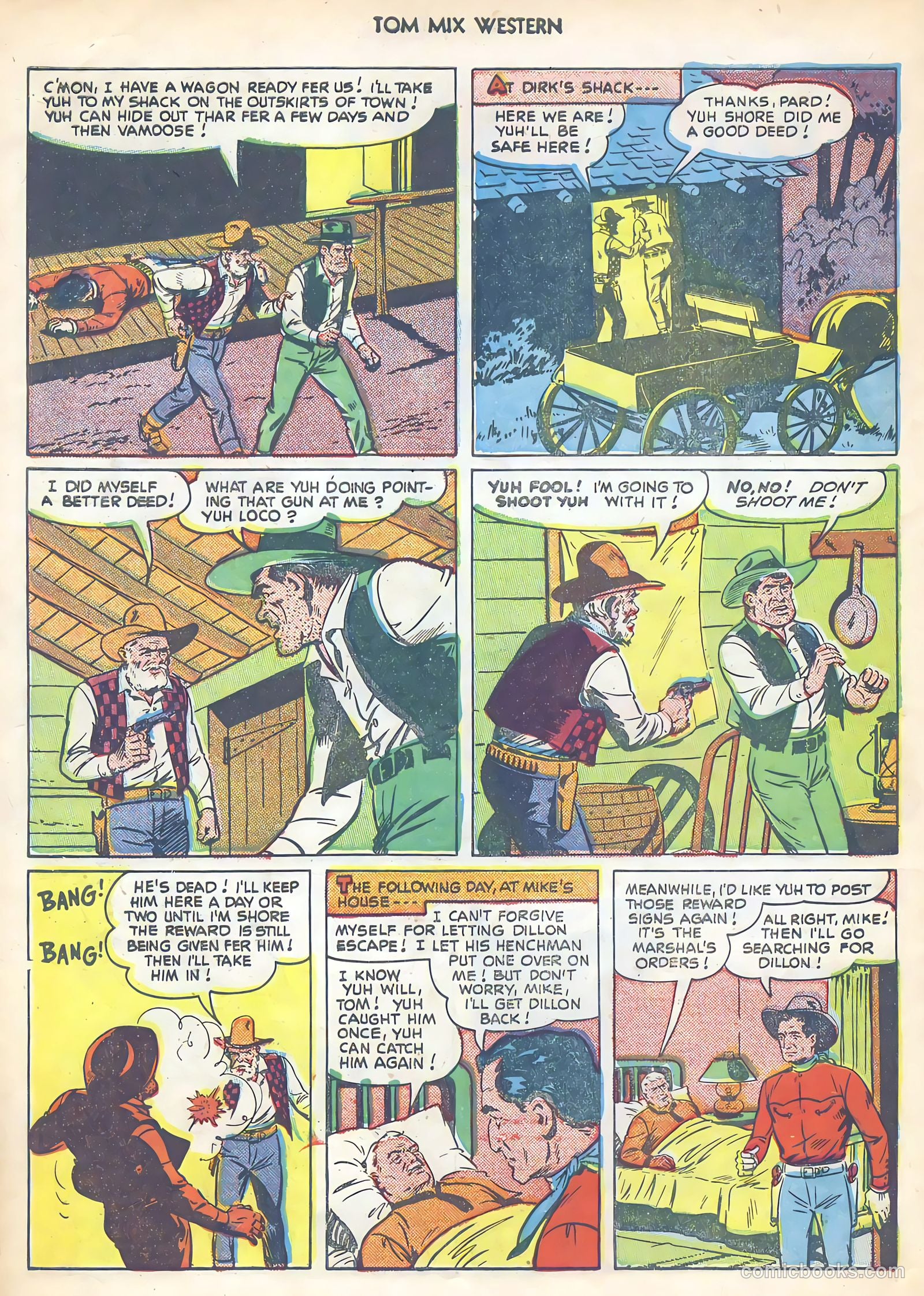 Tom Mix Western #41 (1951) — page 30 of 36