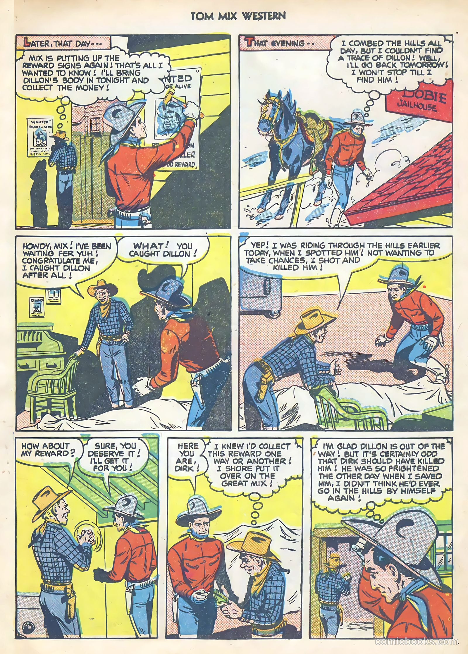Tom Mix Western #41 (1951) — page 31 of 36