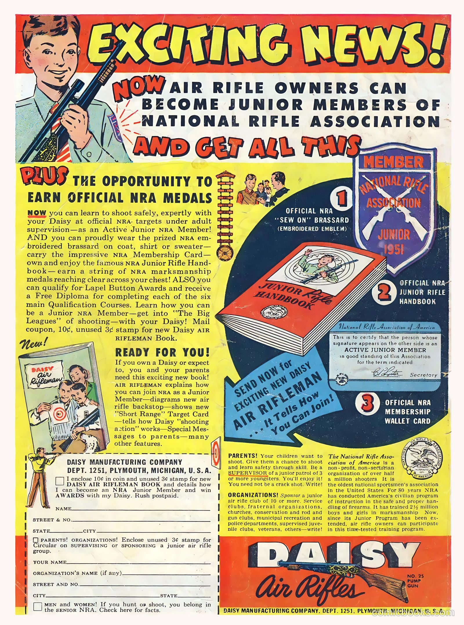 Tom Mix Western #41 (1951) — page 36 of 36