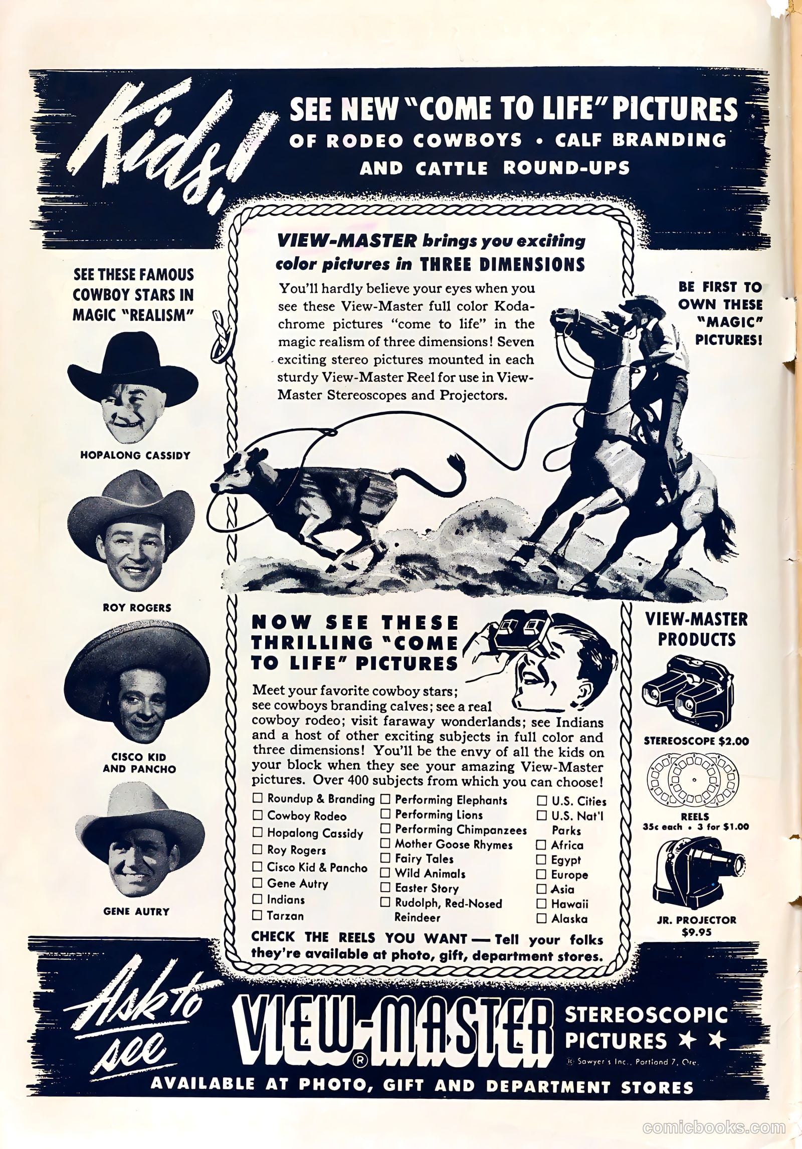 Tom Mix Western #42 (1951) — page 2 of 52