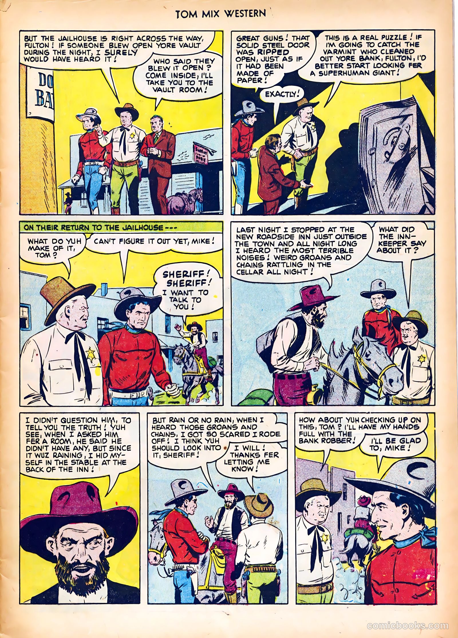 Tom Mix Western #42 (1951) — page 5 of 52