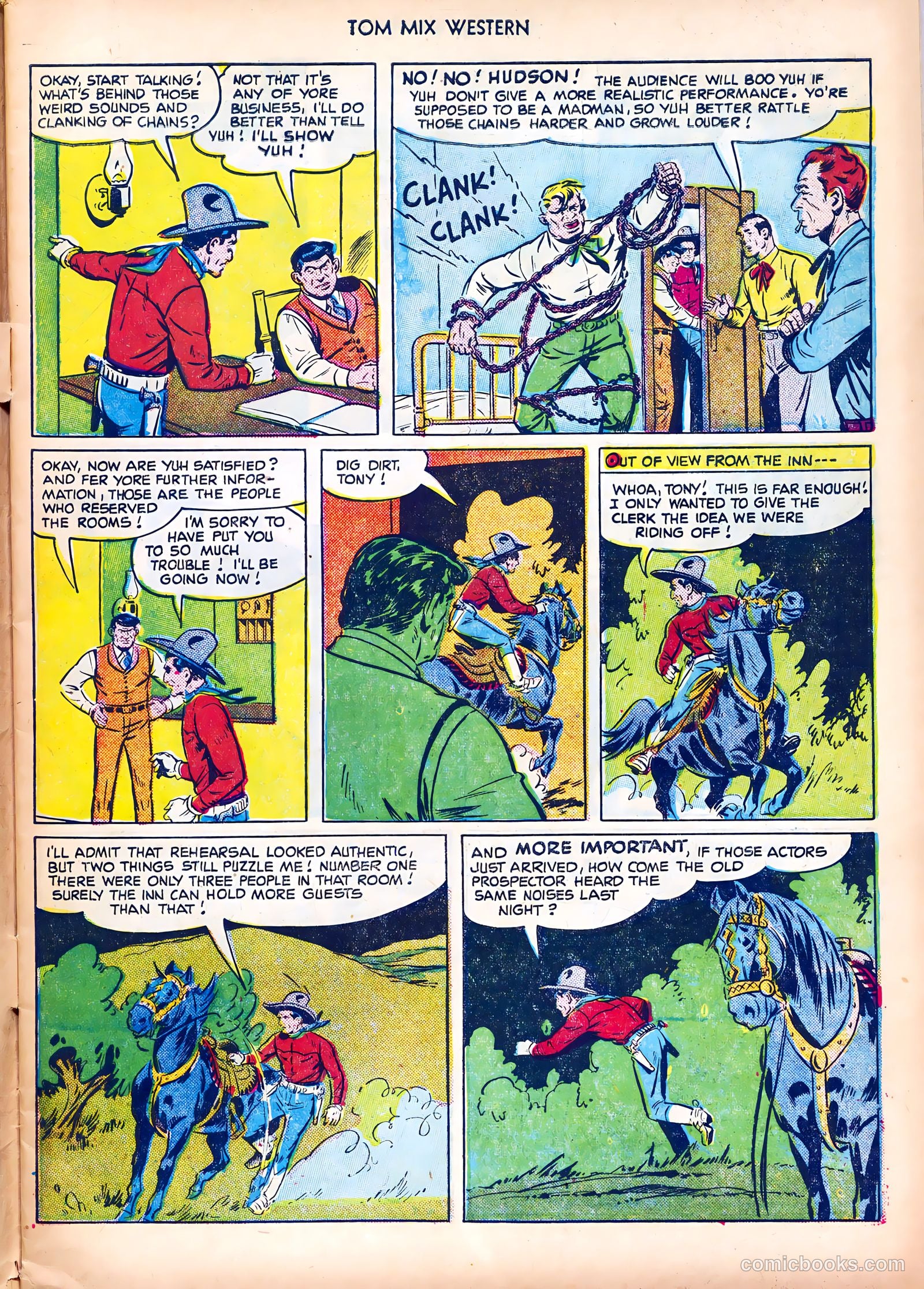 Tom Mix Western #42 (1951) — page 7 of 52