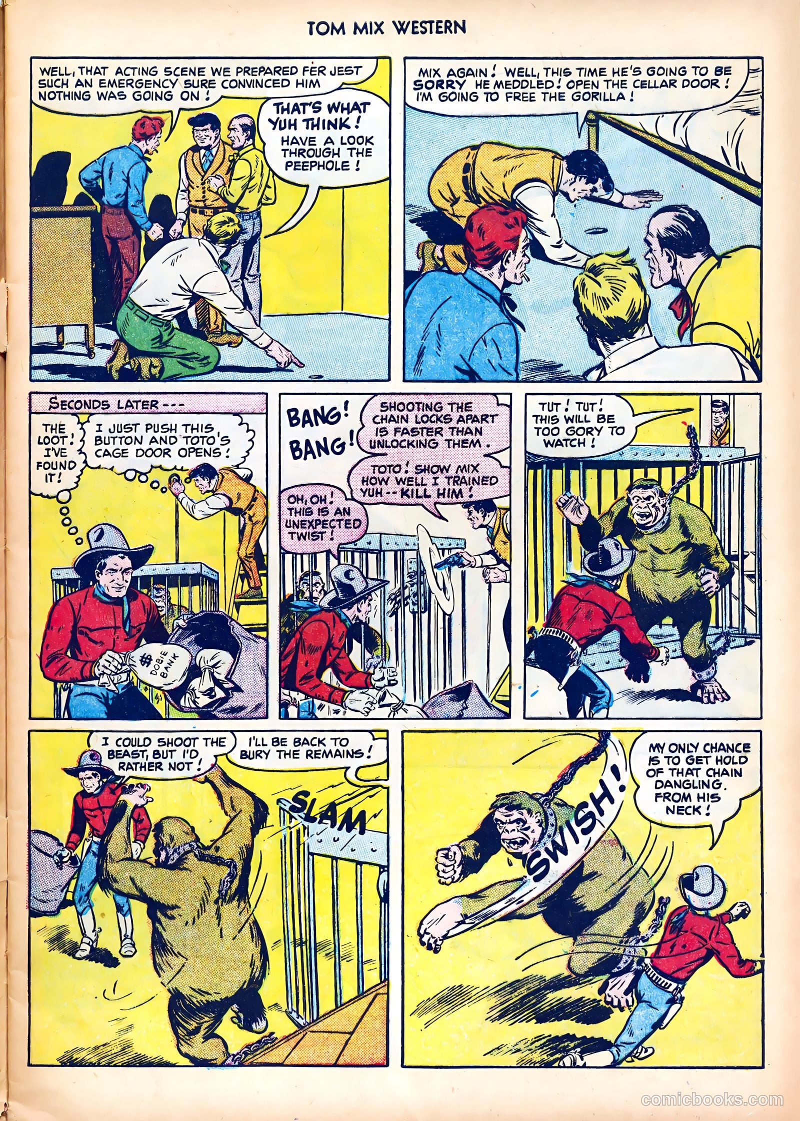 Tom Mix Western #42 (1951) — page 9 of 52