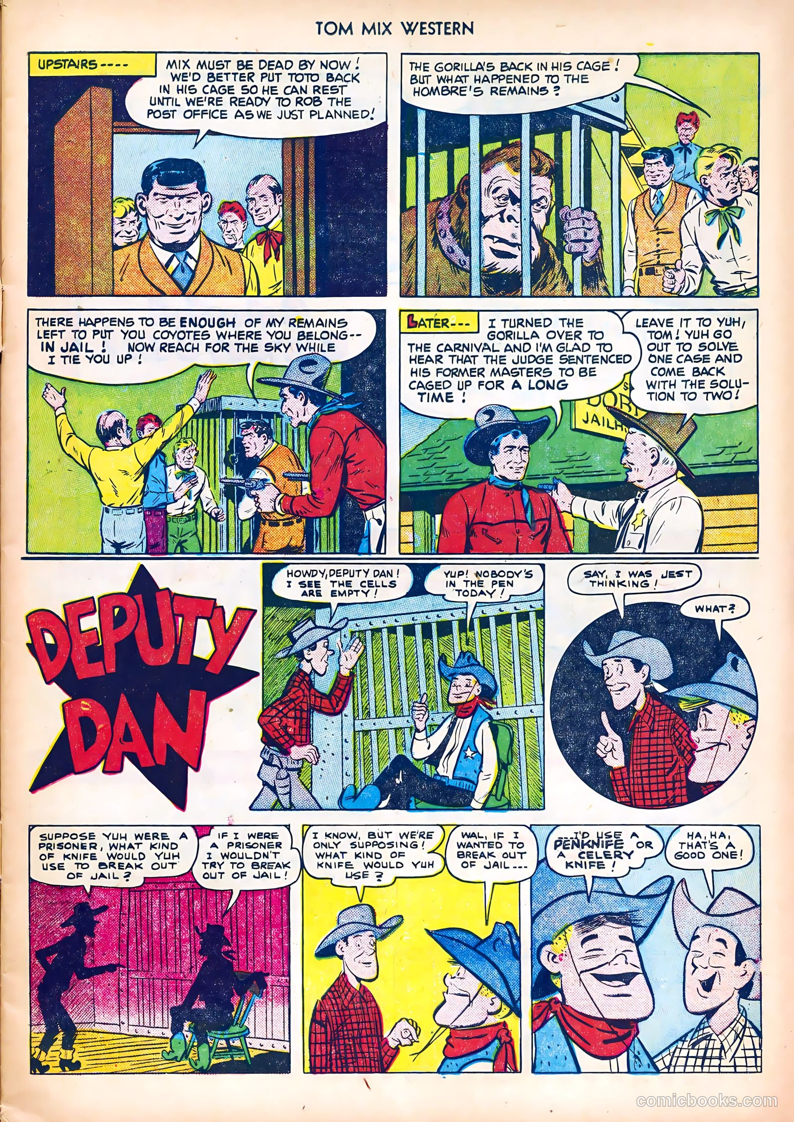Tom Mix Western #42 (1951) — page 11 of 52