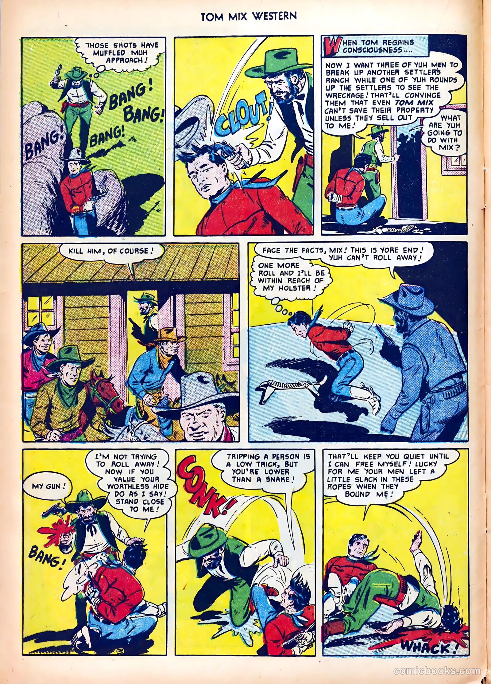 Tom Mix Western #42 (1951) — page 16 of 52