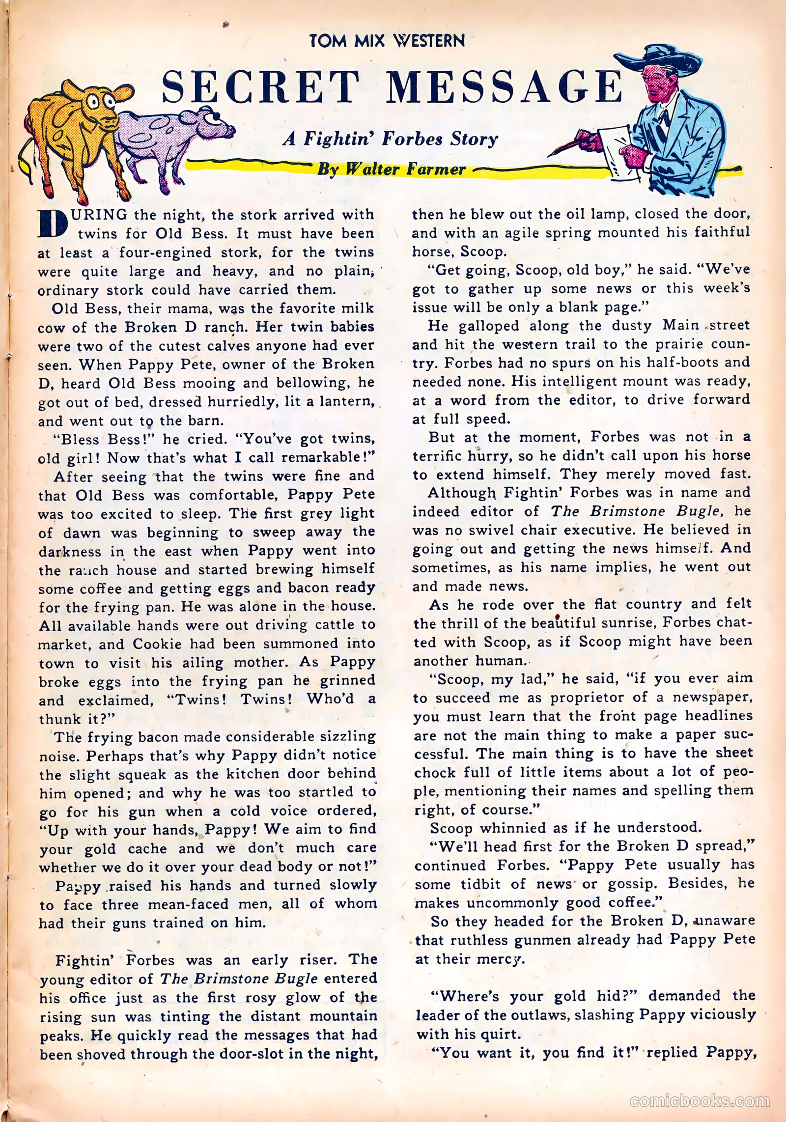 Tom Mix Western #42 (1951) — page 19 of 52
