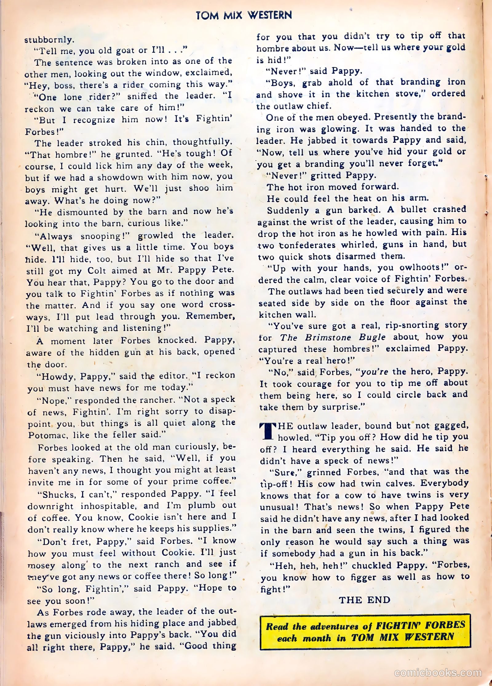 Tom Mix Western #42 (1951) — page 20 of 52