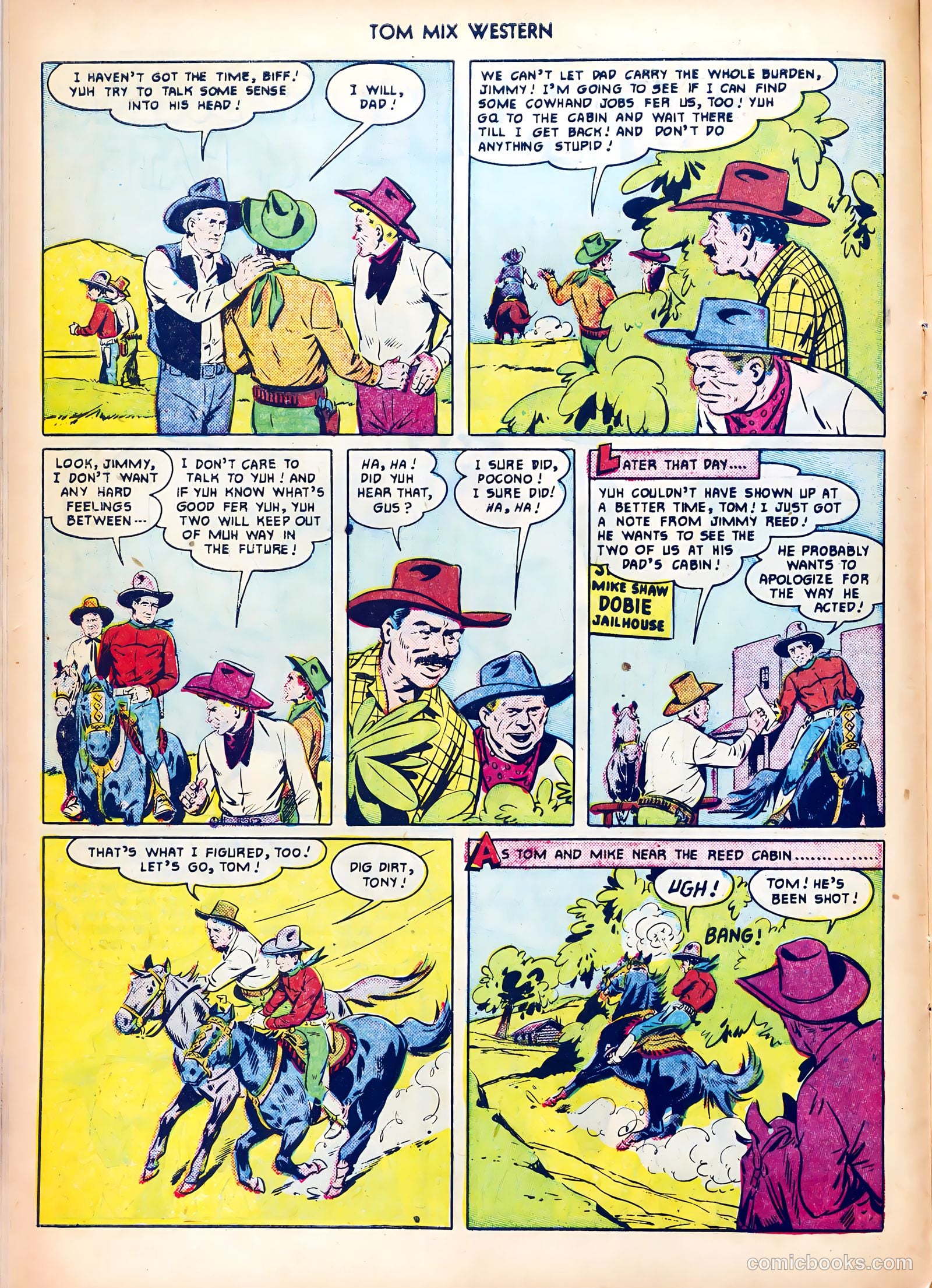 Tom Mix Western #42 (1951) — page 22 of 52