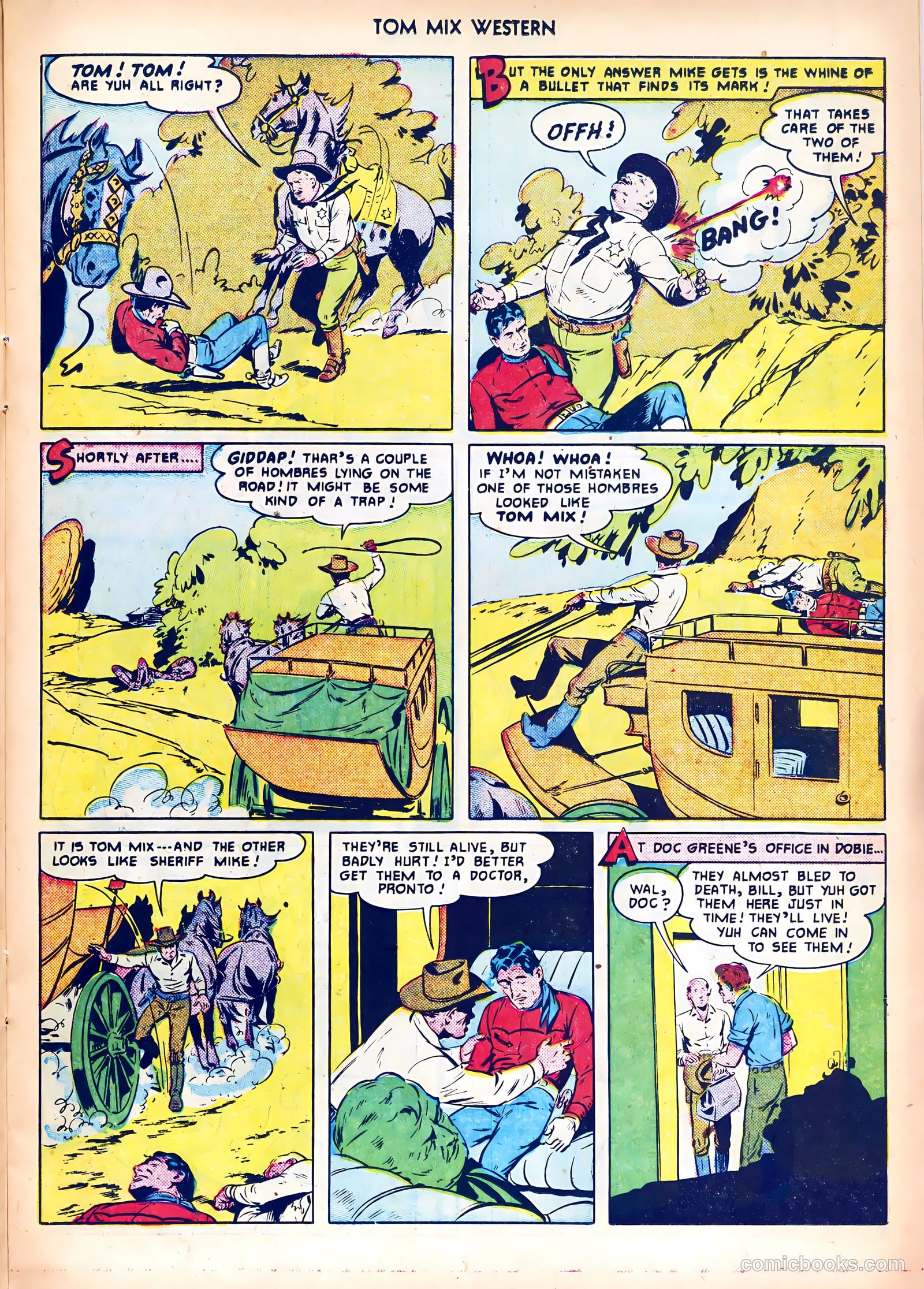 Tom Mix Western #42 (1951) — page 23 of 52