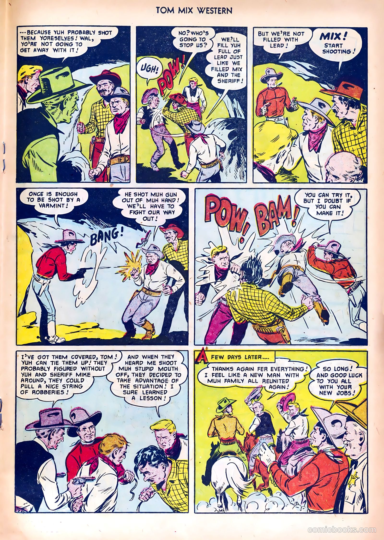 Tom Mix Western #42 (1951) — page 27 of 52