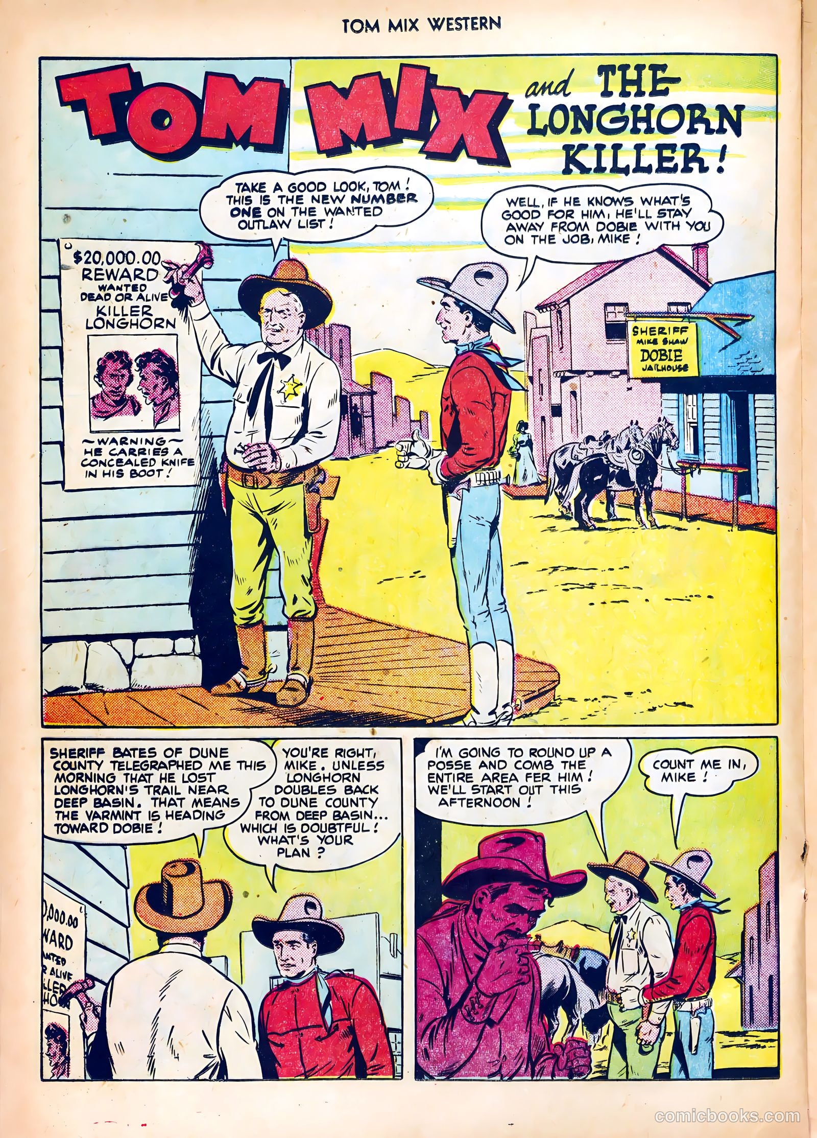 Tom Mix Western #42 (1951) — page 28 of 52
