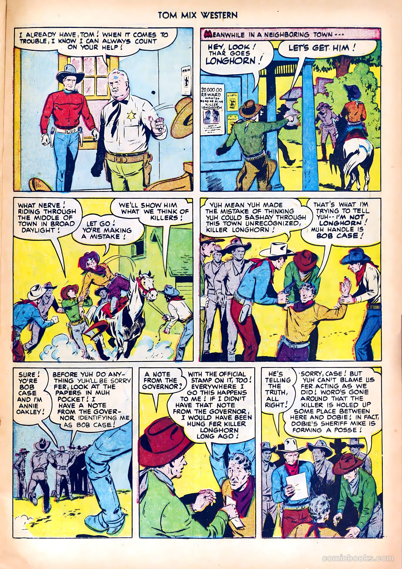 Tom Mix Western #42 (1951) — page 29 of 52