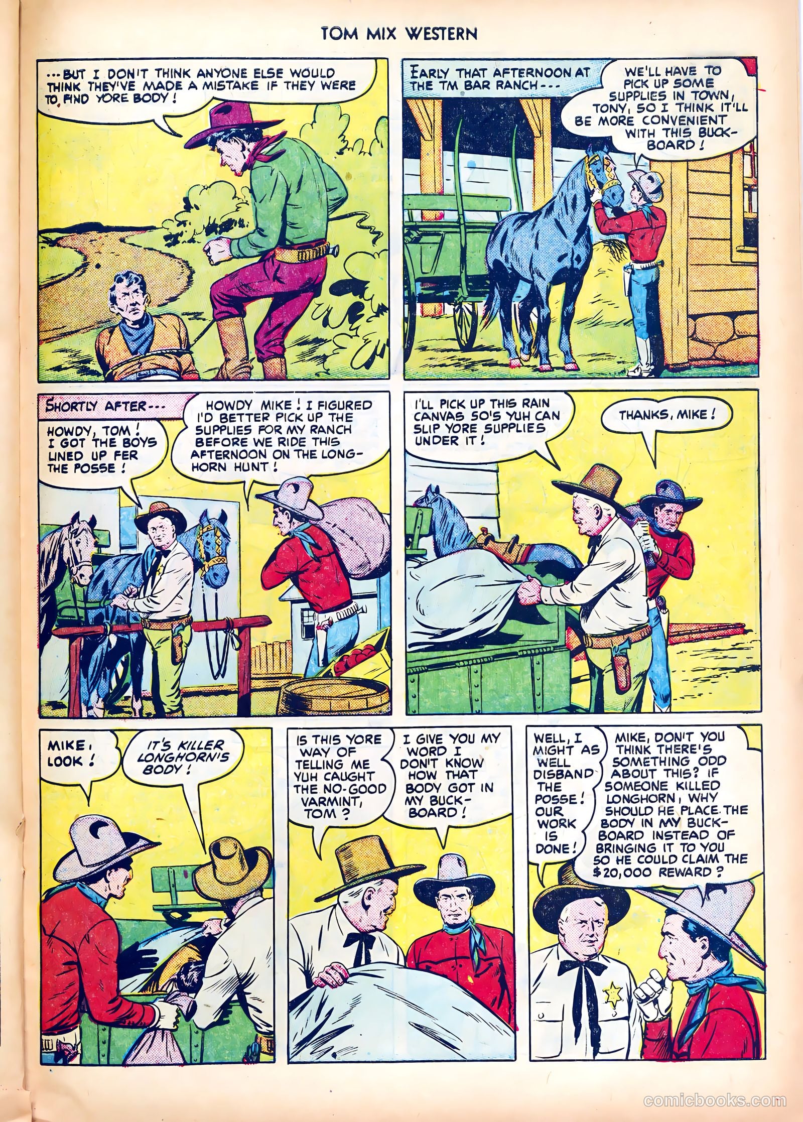 Tom Mix Western #42 (1951) — page 31 of 52