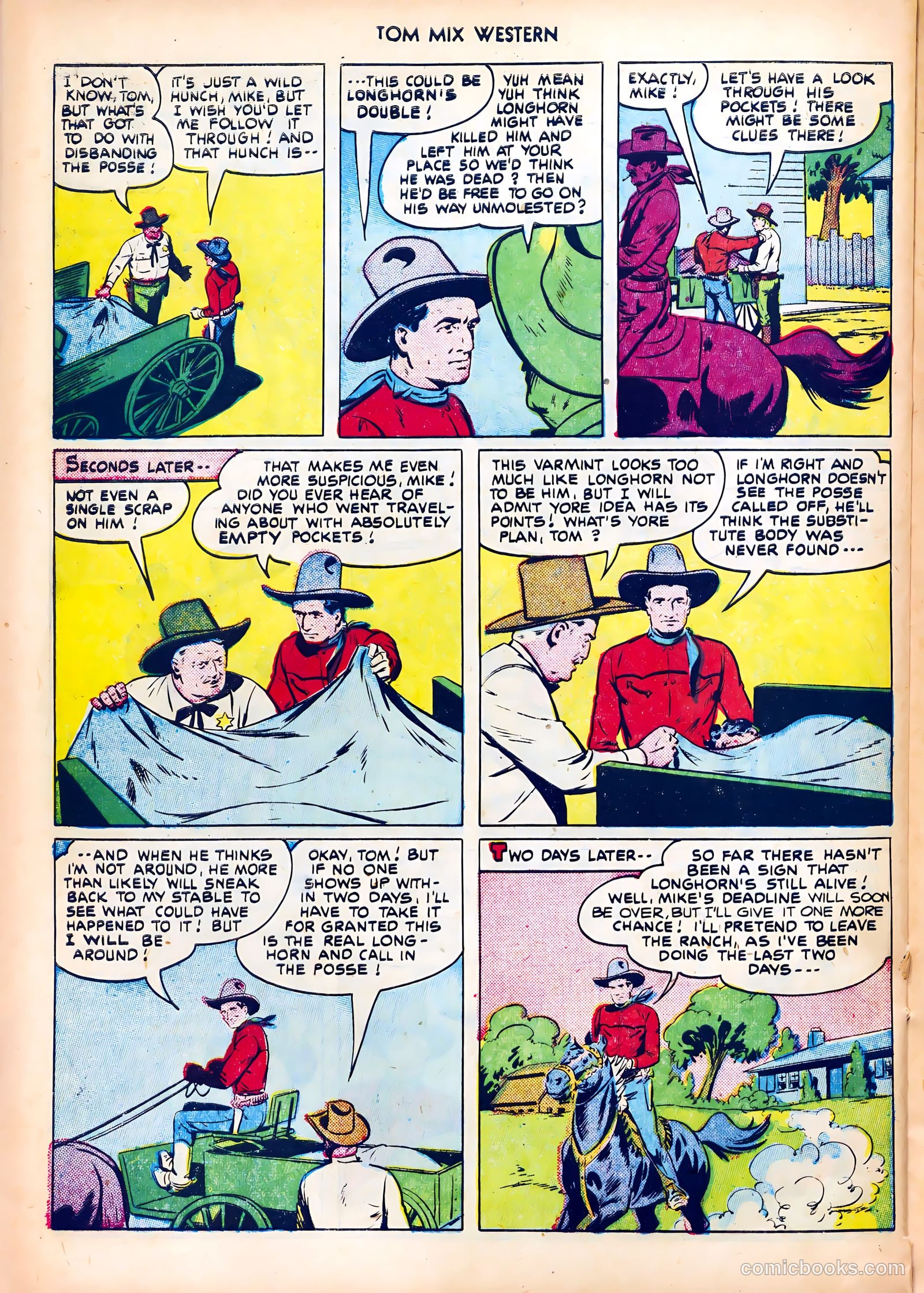 Tom Mix Western #42 (1951) — page 32 of 52