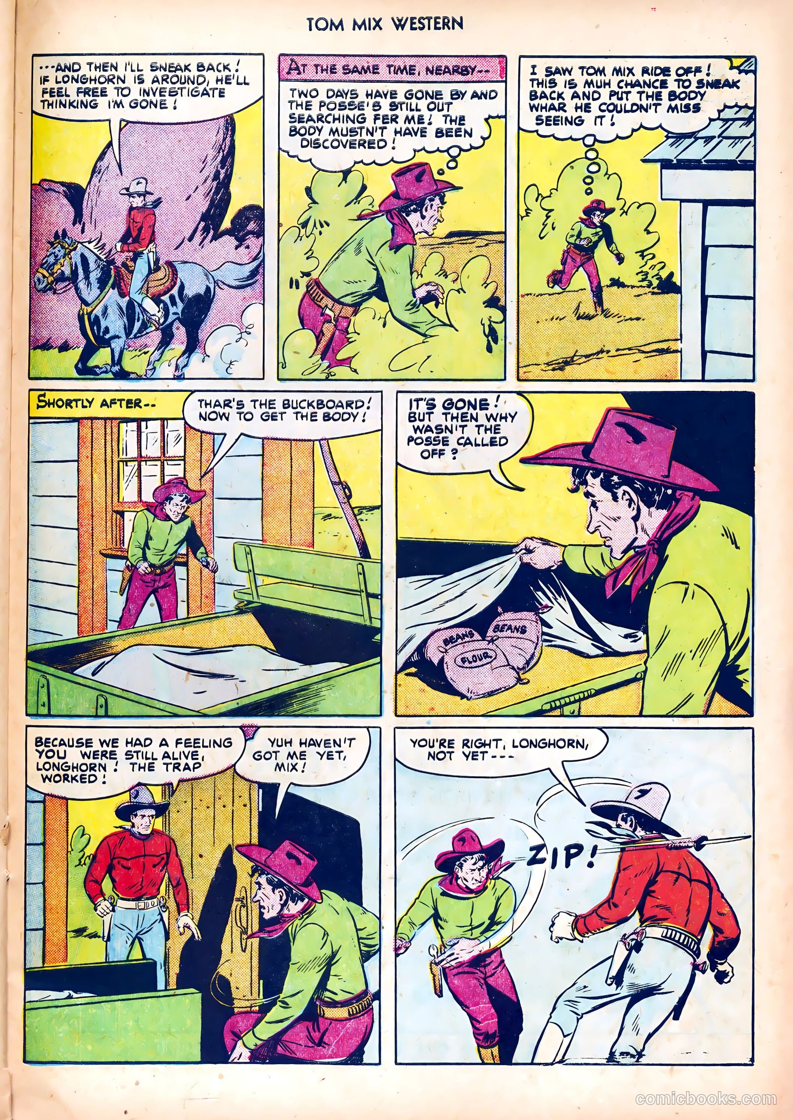 Tom Mix Western #42 (1951) — page 33 of 52