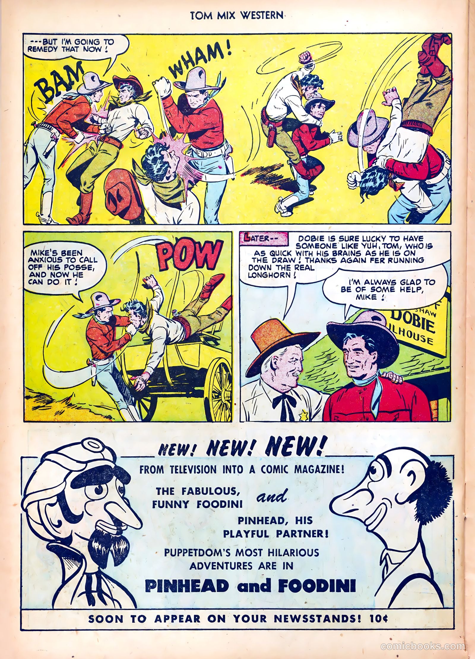 Tom Mix Western #42 (1951) — page 34 of 52