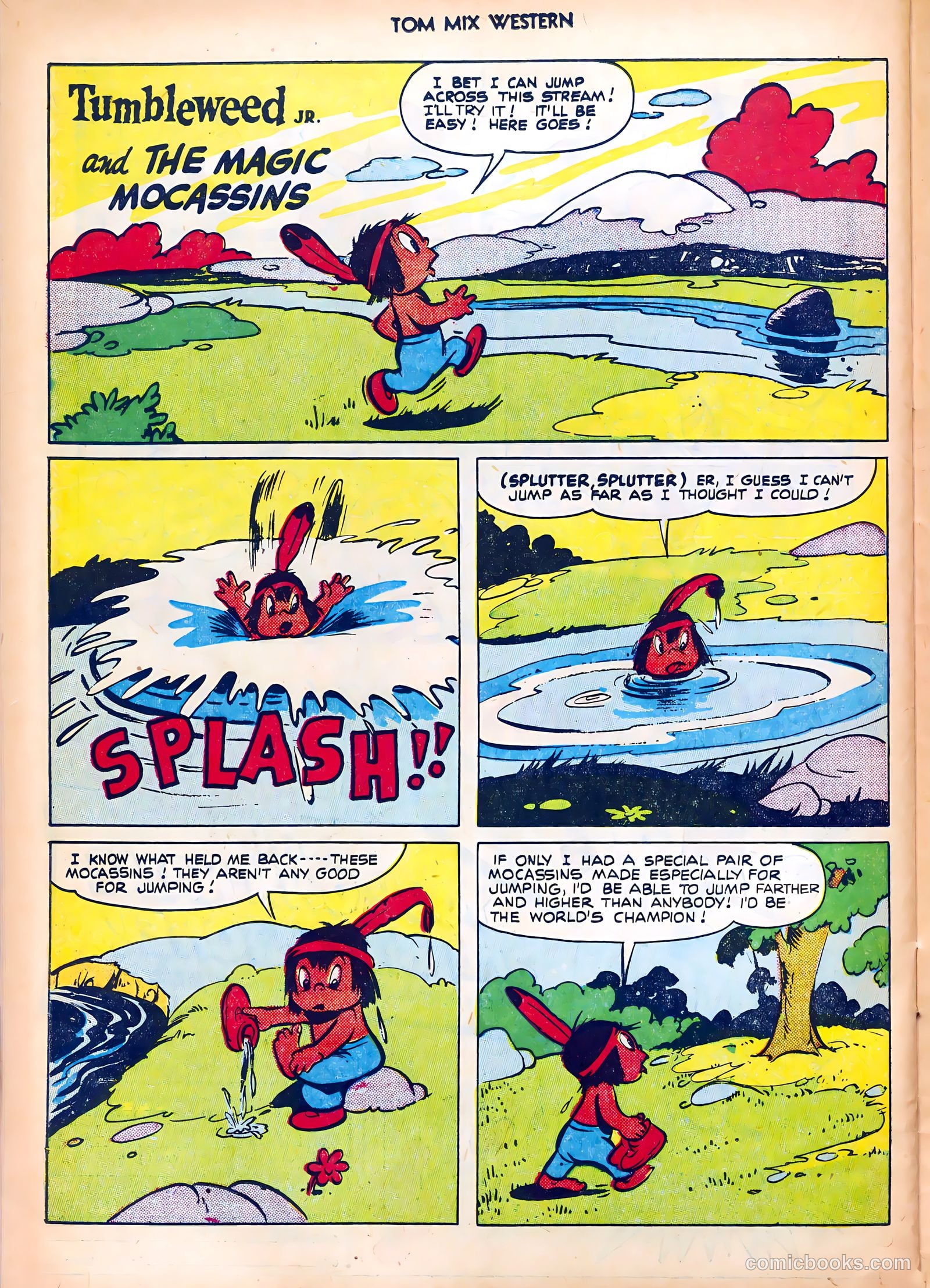 Tom Mix Western #42 (1951) — page 38 of 52