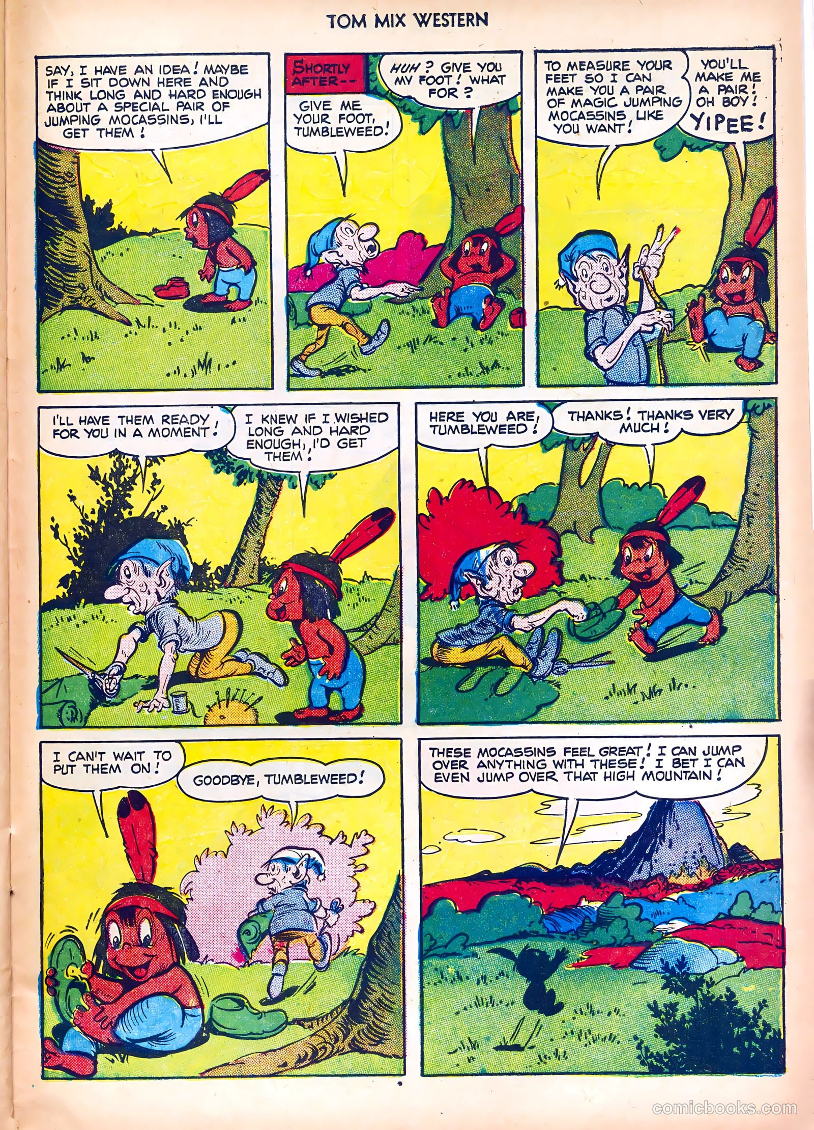 Tom Mix Western #42 (1951) — page 39 of 52