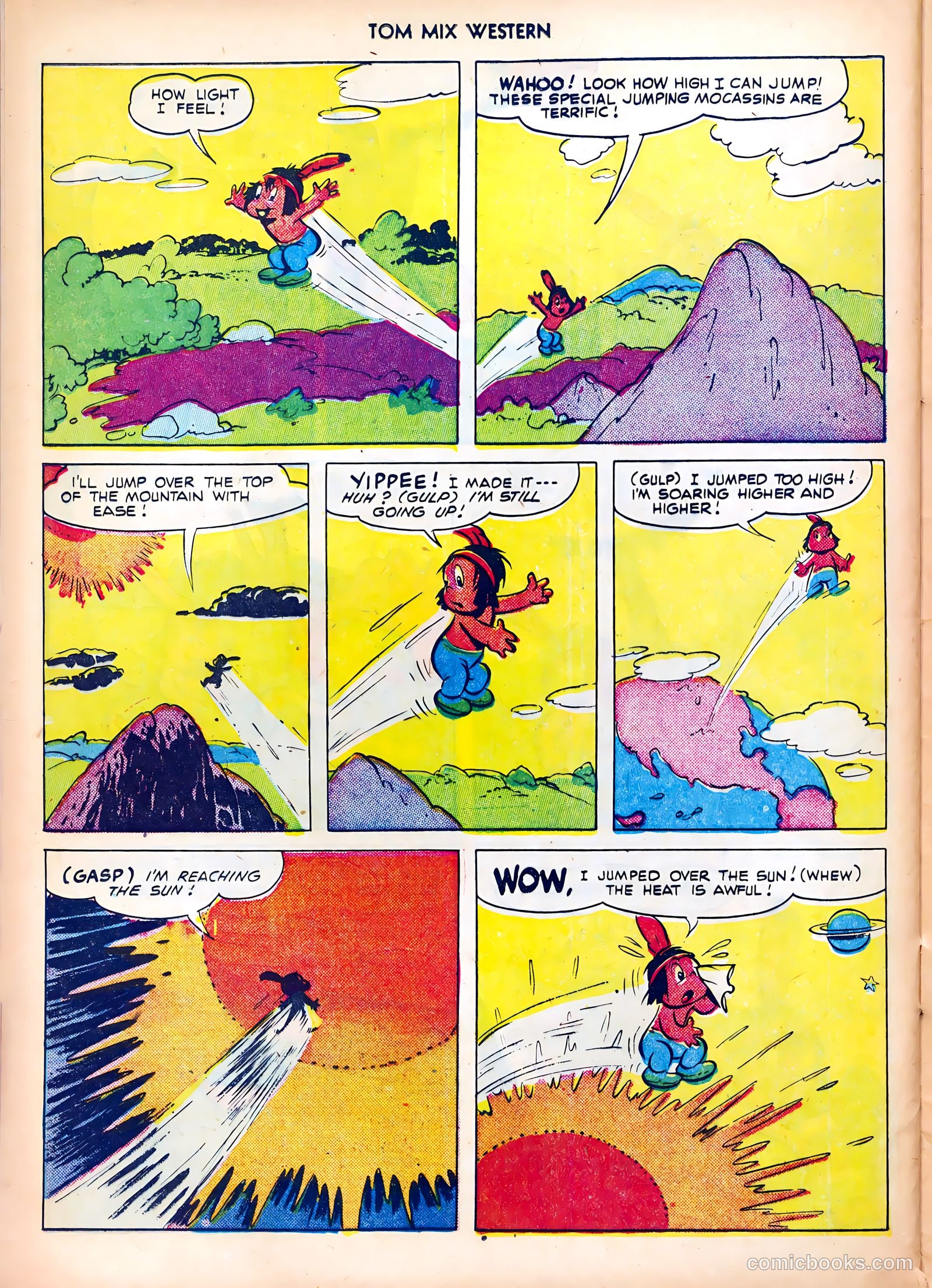 Tom Mix Western #42 (1951) — page 40 of 52