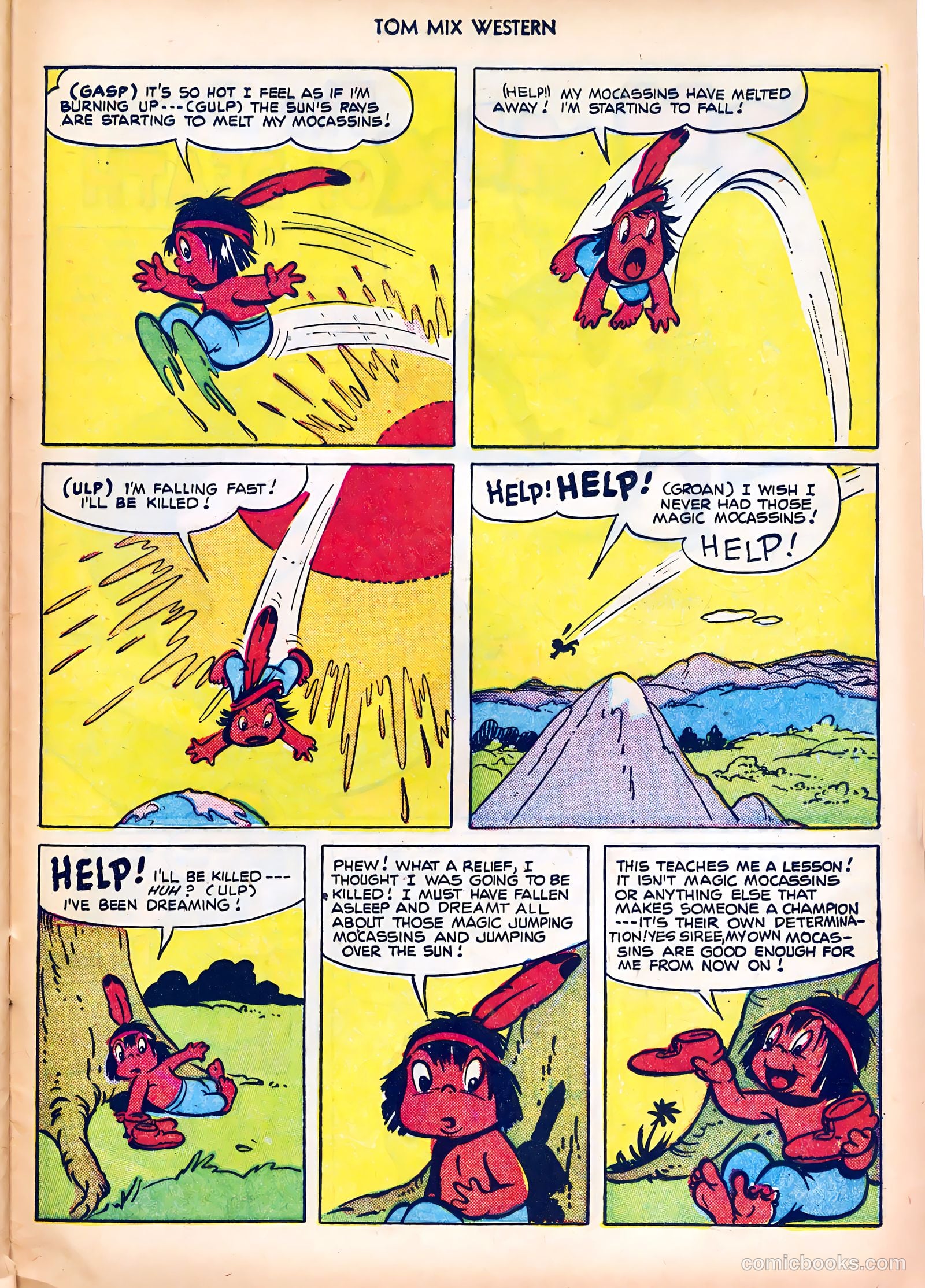 Tom Mix Western #42 (1951) — page 41 of 52