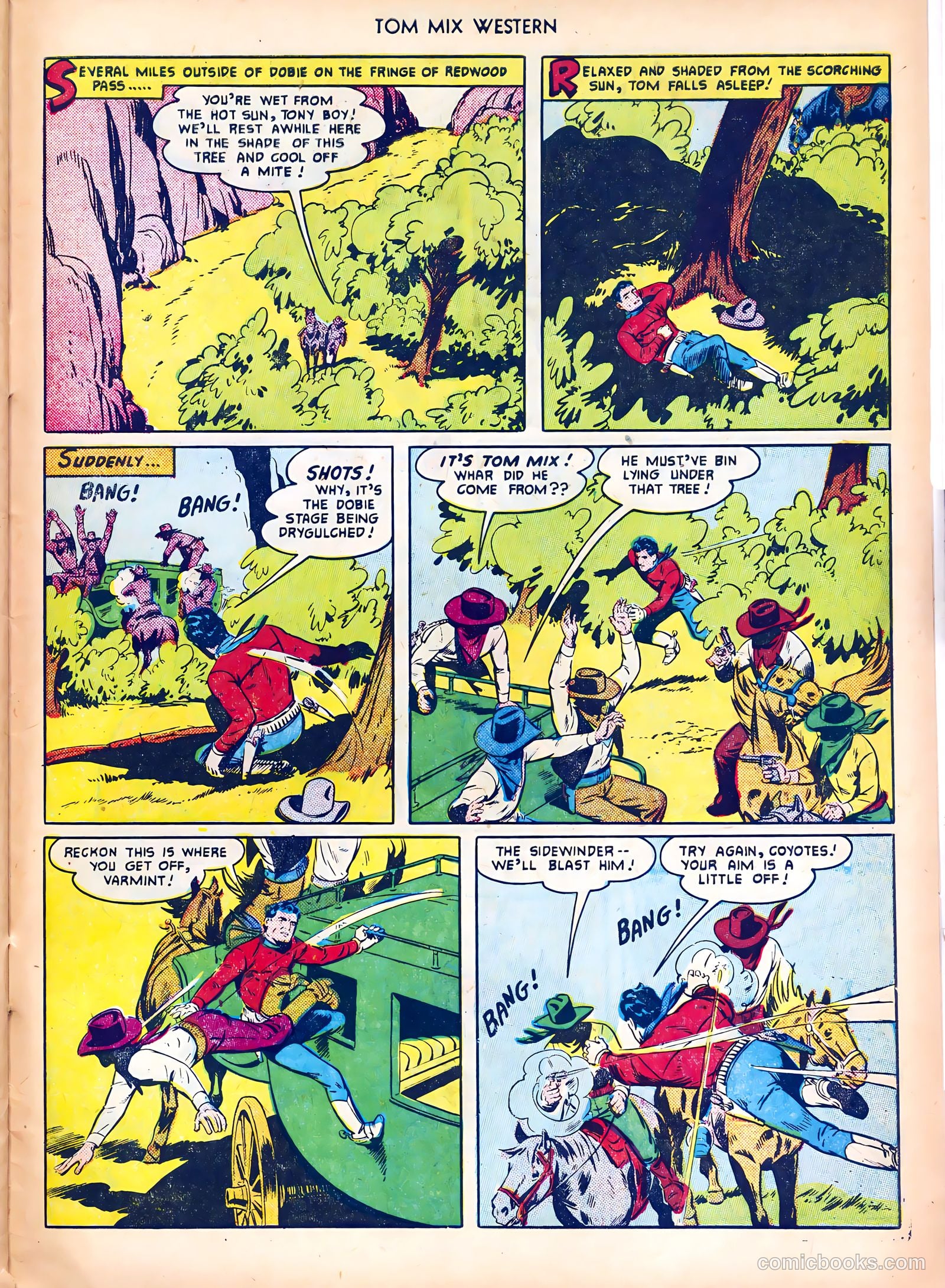 Tom Mix Western #42 (1951) — page 43 of 52