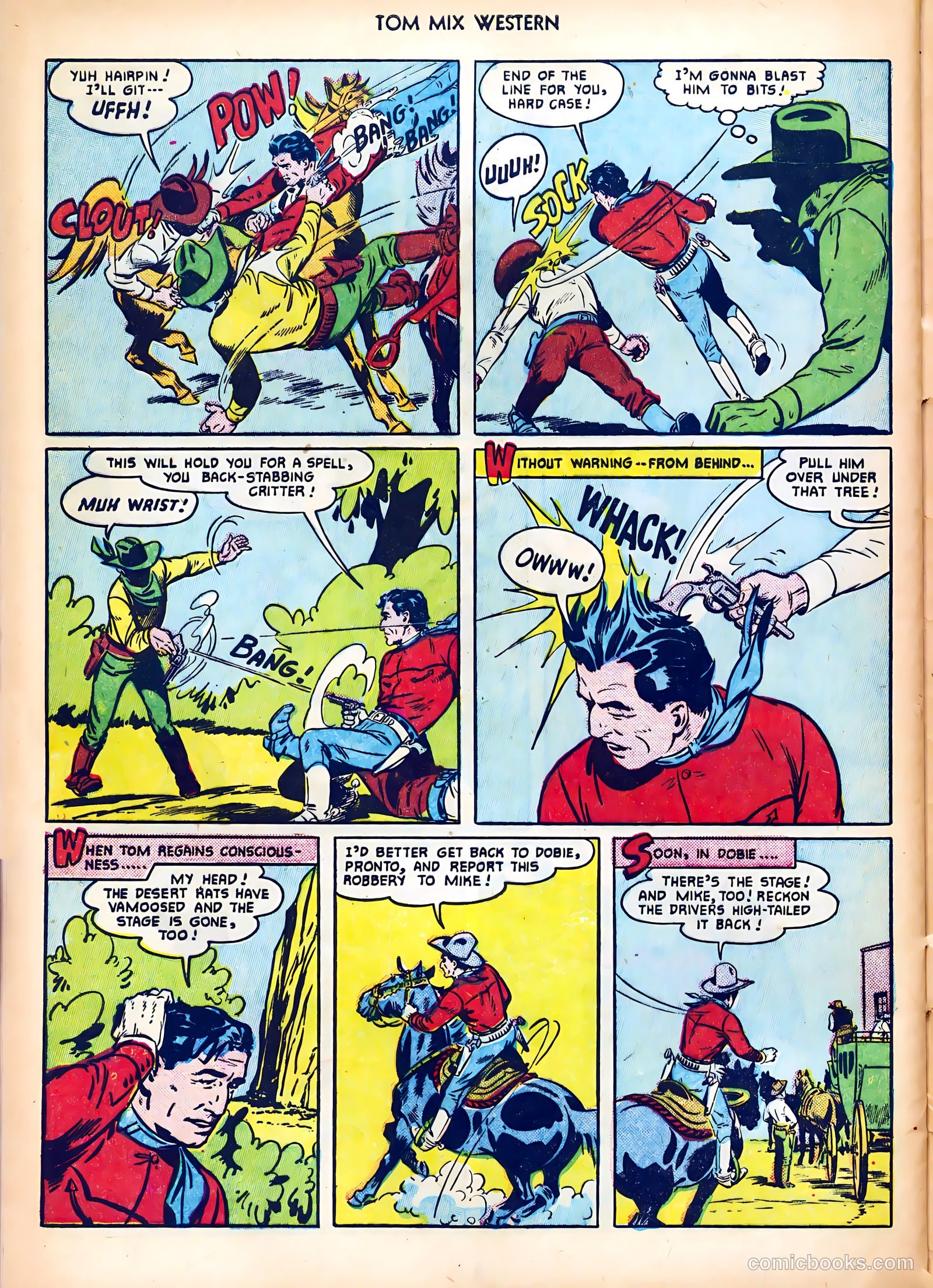Tom Mix Western #42 (1951) — page 44 of 52