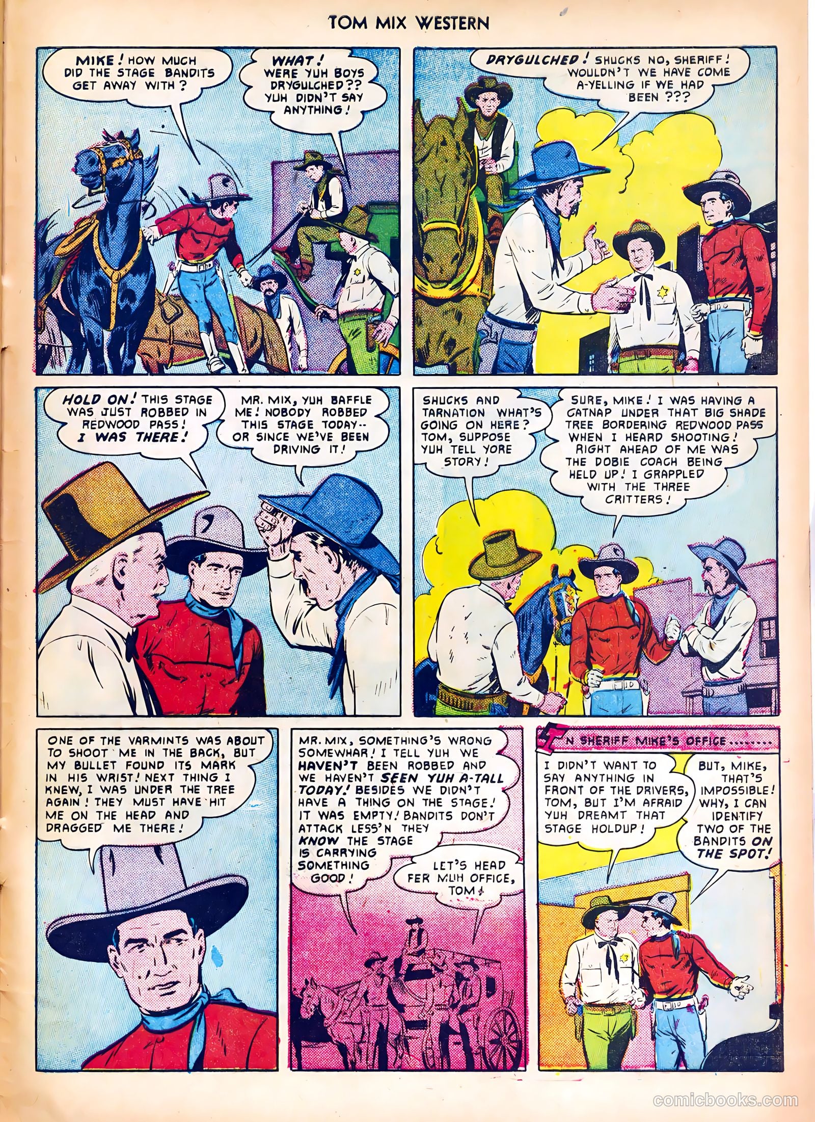 Tom Mix Western #42 (1951) — page 45 of 52