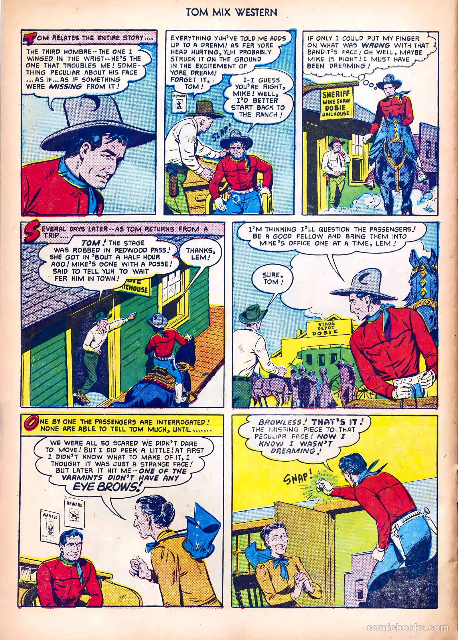 Tom Mix Western #42 (1951) — page 46 of 52