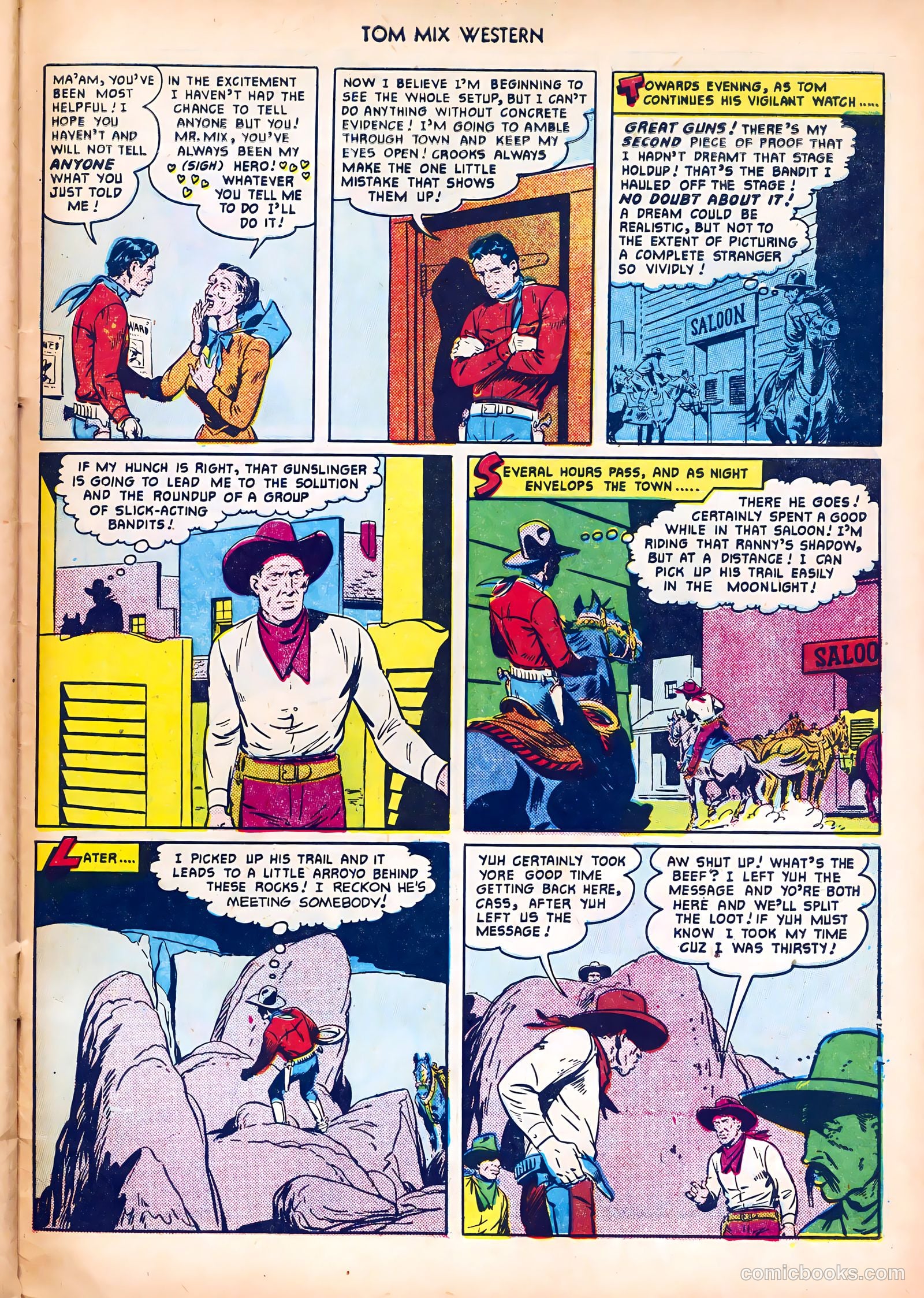 Tom Mix Western #42 (1951) — page 47 of 52