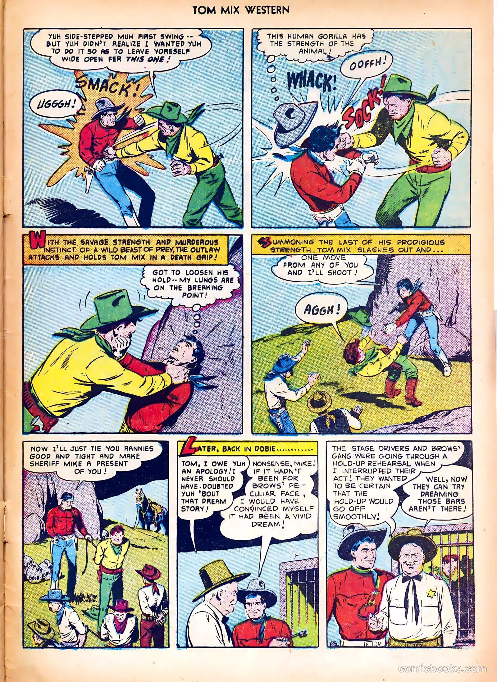 Tom Mix Western #42 (1951) — page 49 of 52