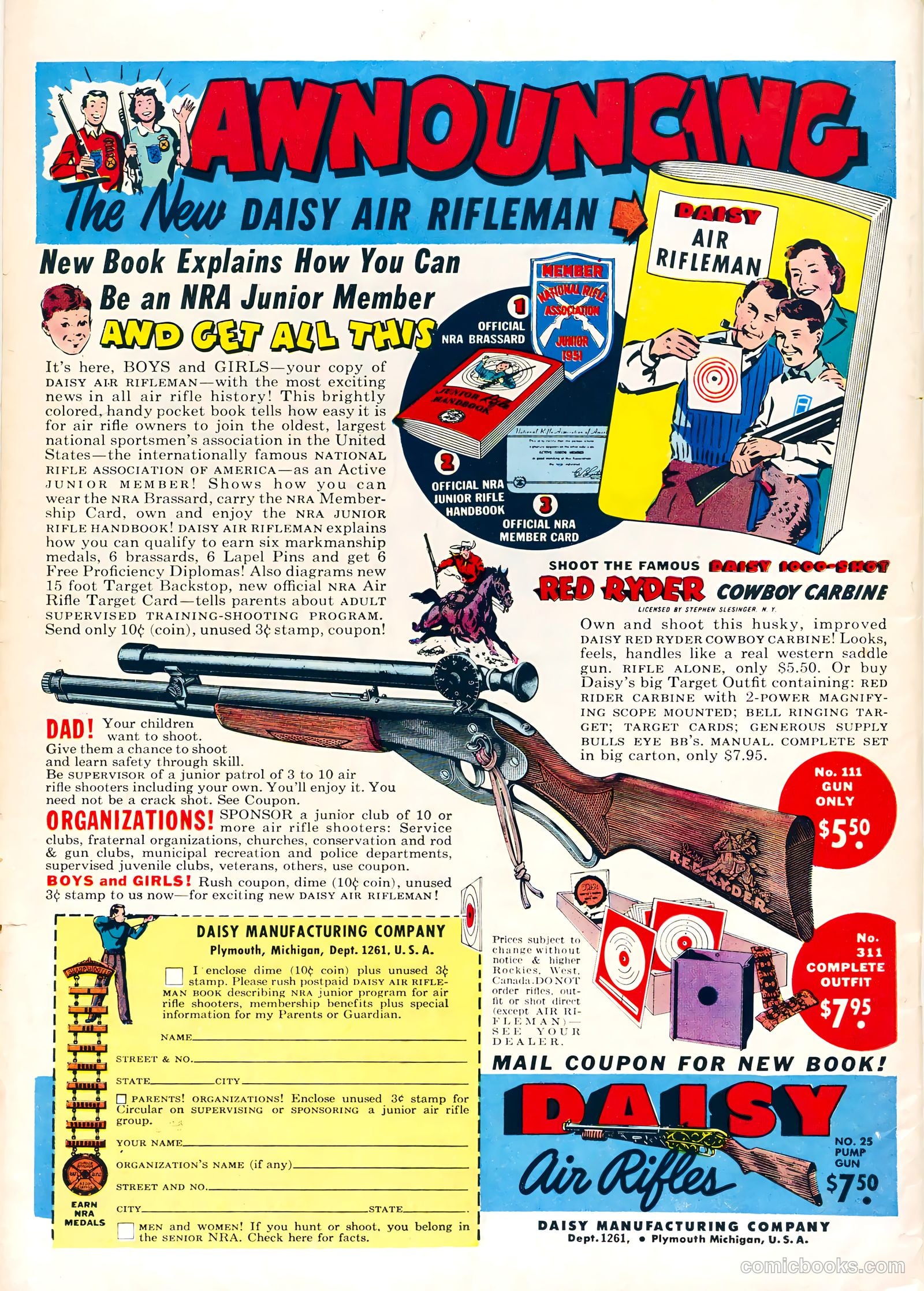 Tom Mix Western #42 (1951) — page 52 of 52
