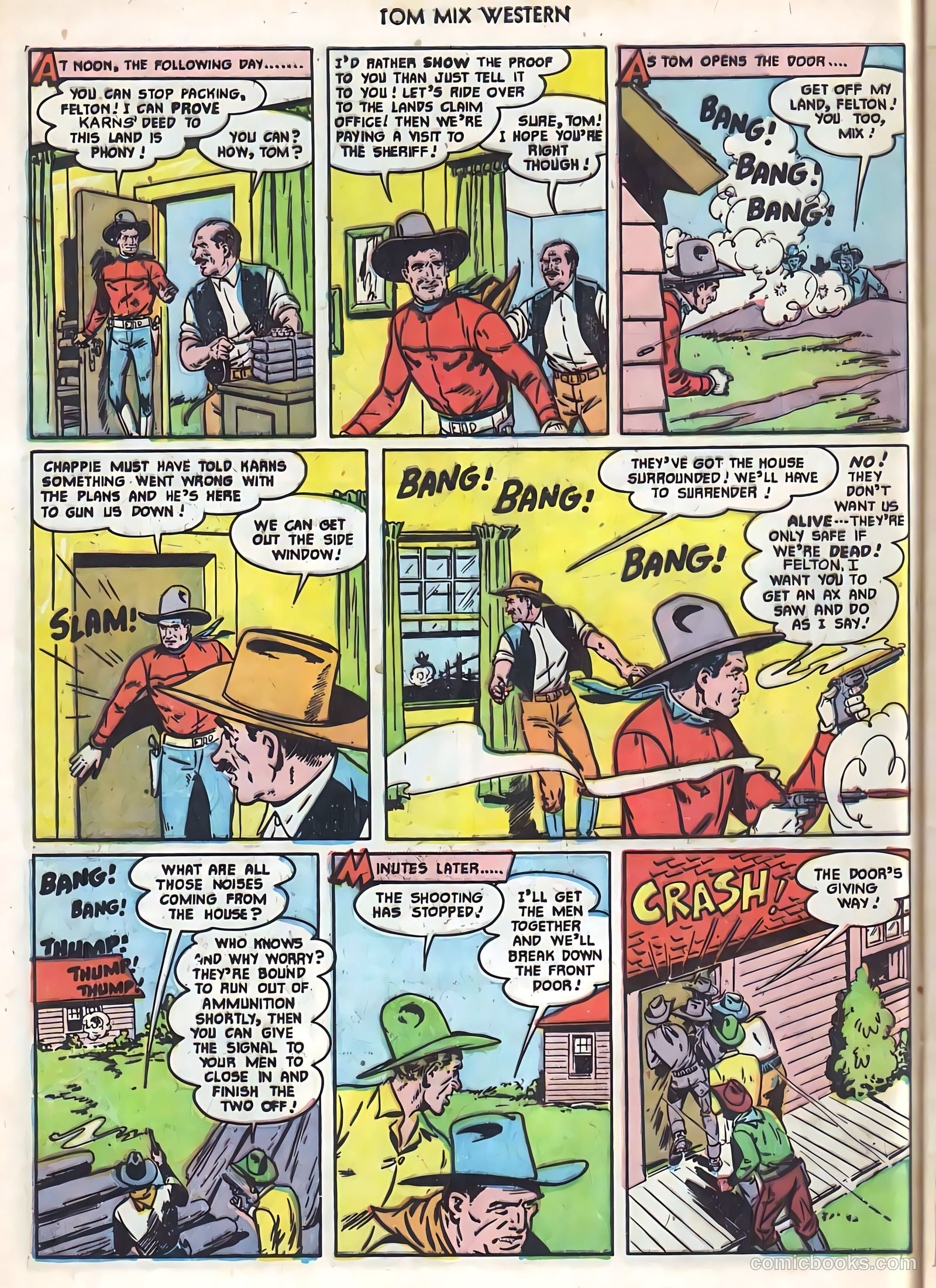 Tom Mix Western #43 (1951) — page 7 of 34