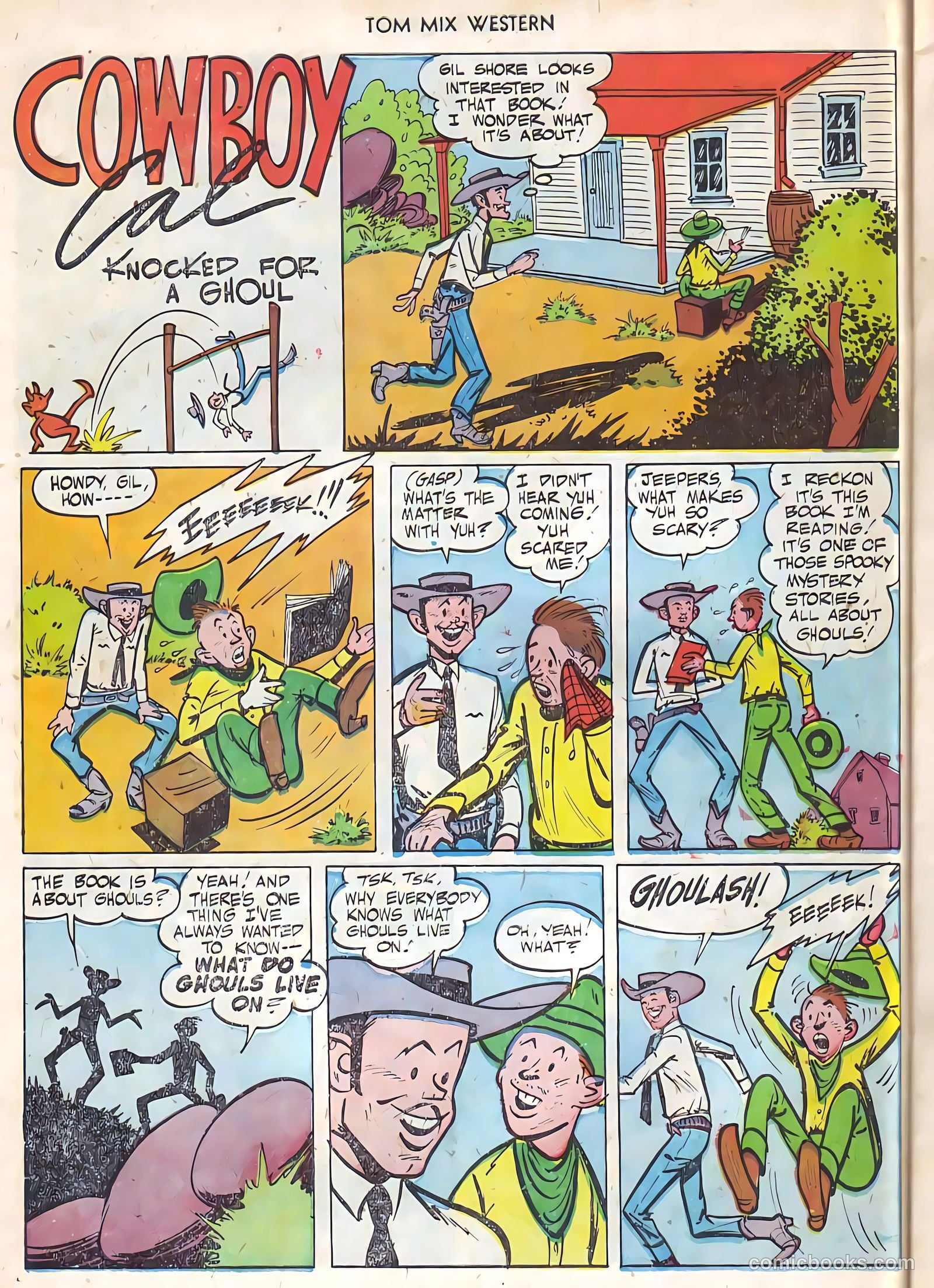 Tom Mix Western #43 (1951) — page 9 of 34