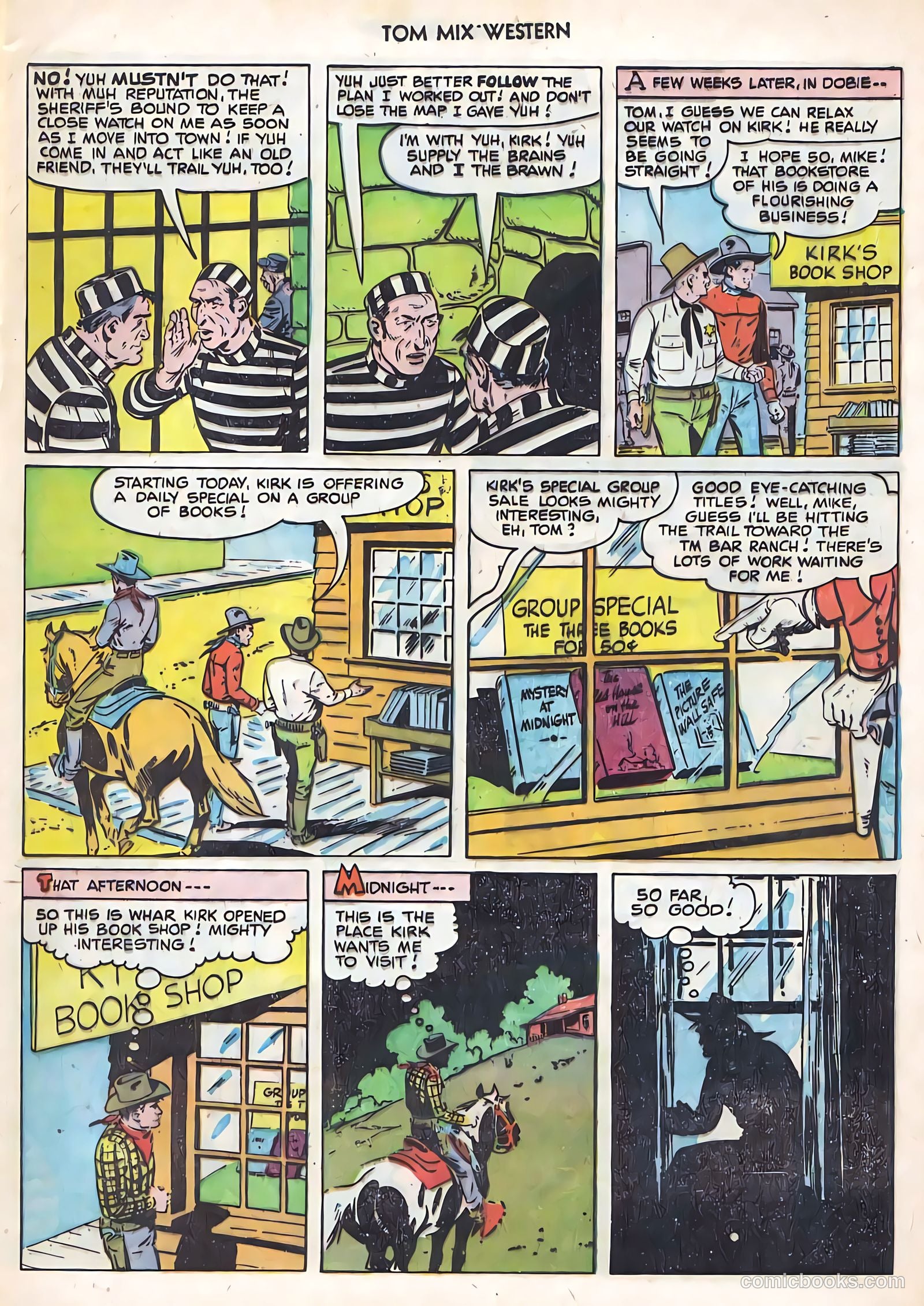 Tom Mix Western #43 (1951) — page 12 of 34