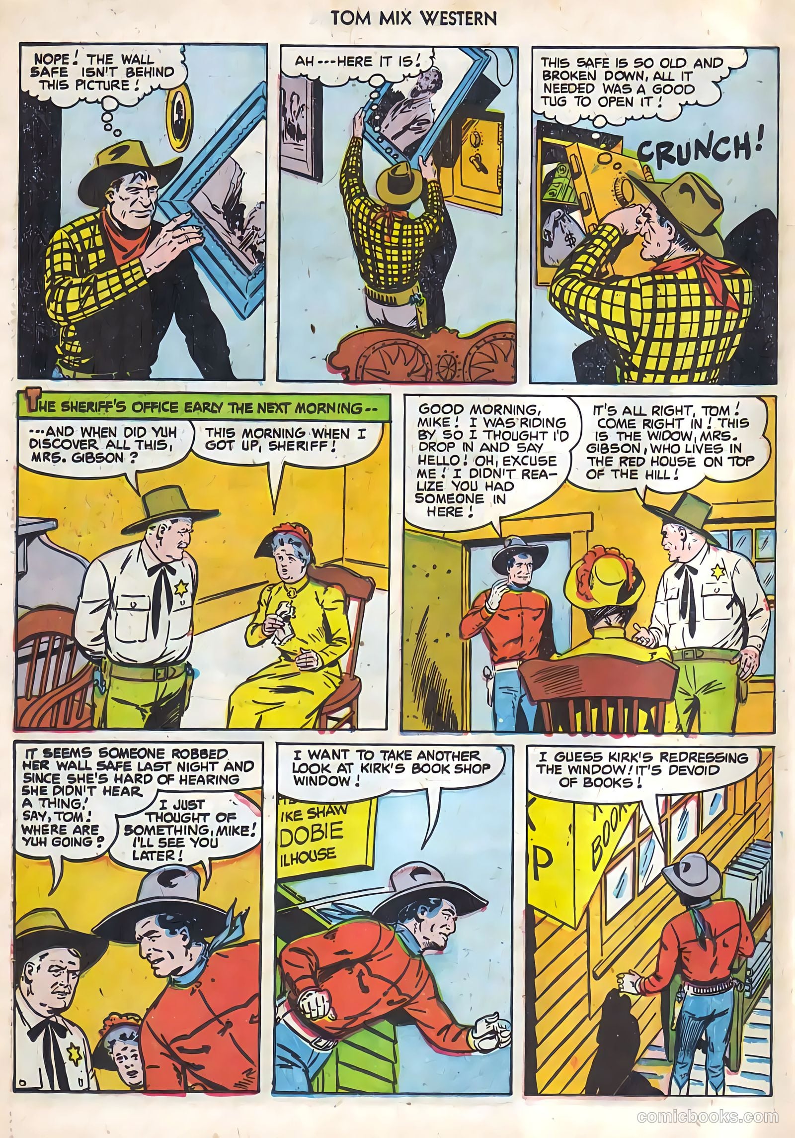 Tom Mix Western #43 (1951) — page 13 of 34
