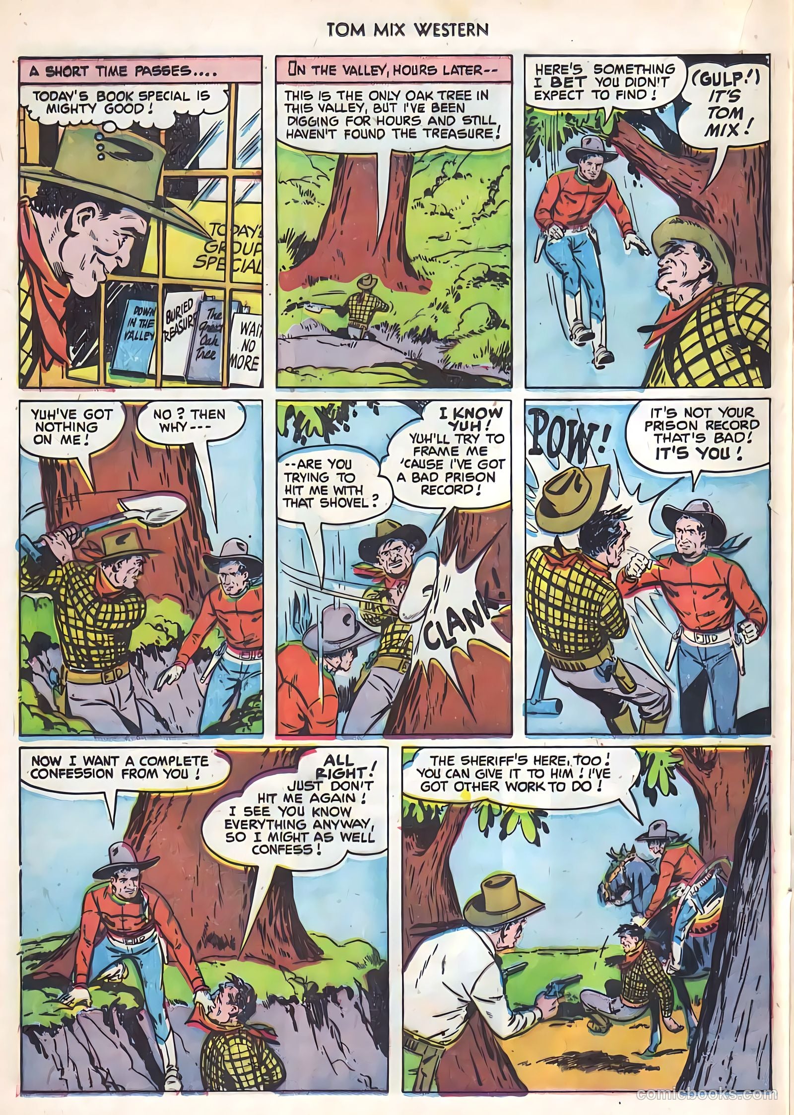 Tom Mix Western #43 (1951) — page 15 of 34