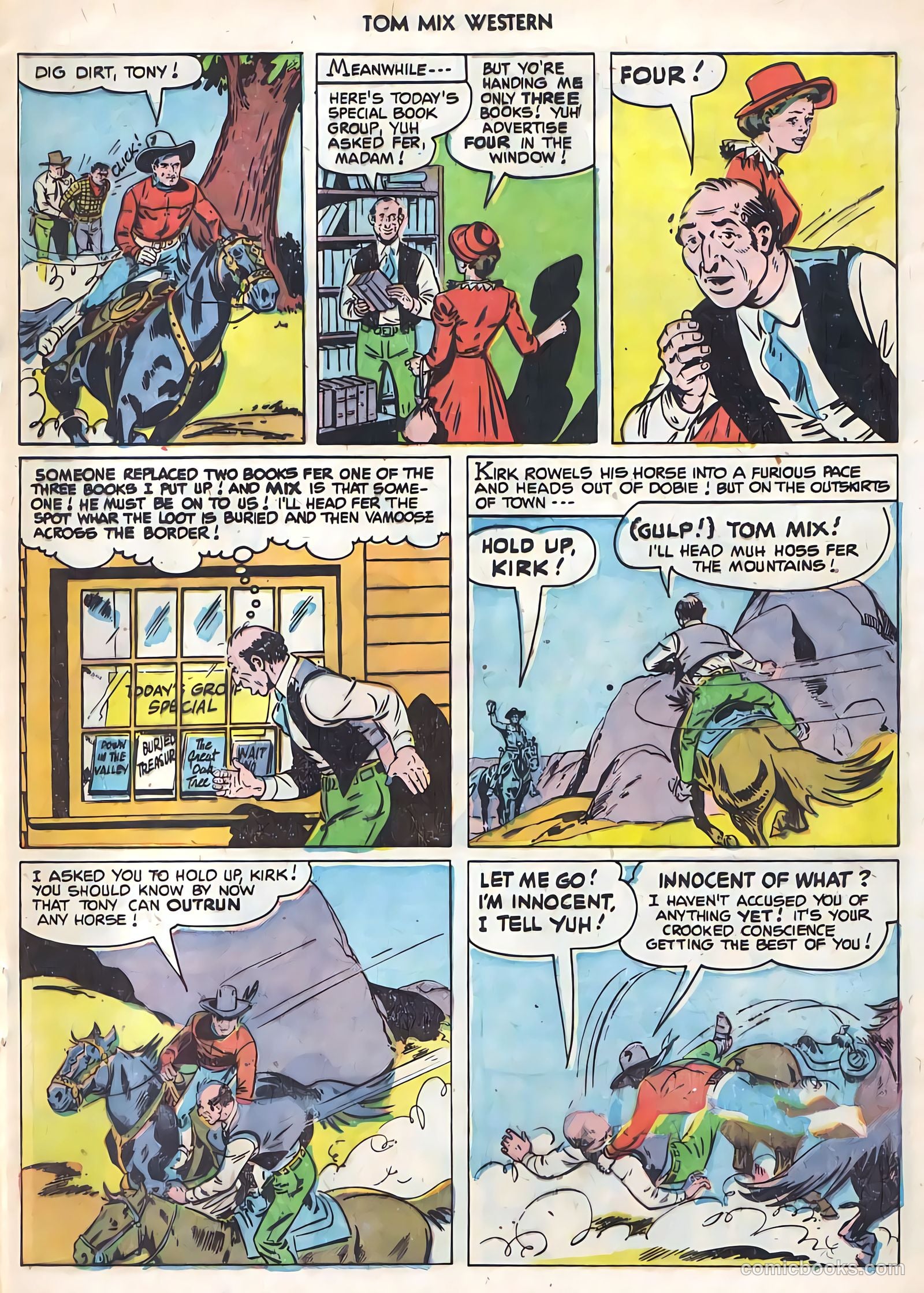 Tom Mix Western #43 (1951) — page 16 of 34