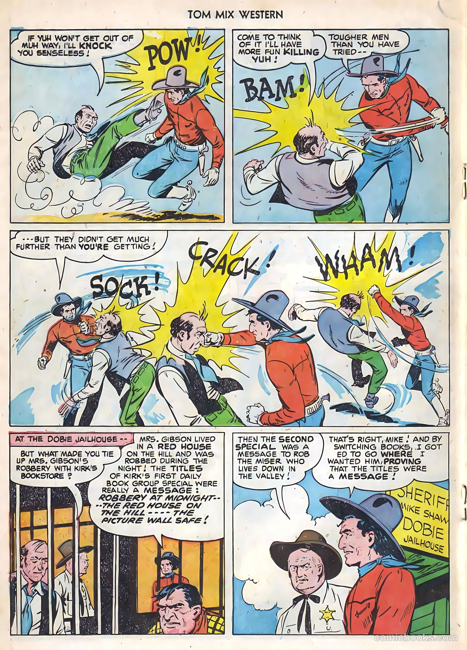 Tom Mix Western #43 (1951) — page 17 of 34